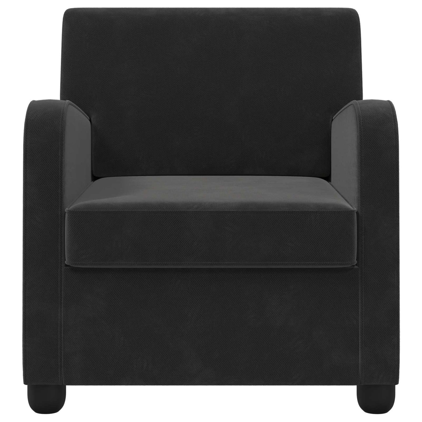 Armchair Black Velvet