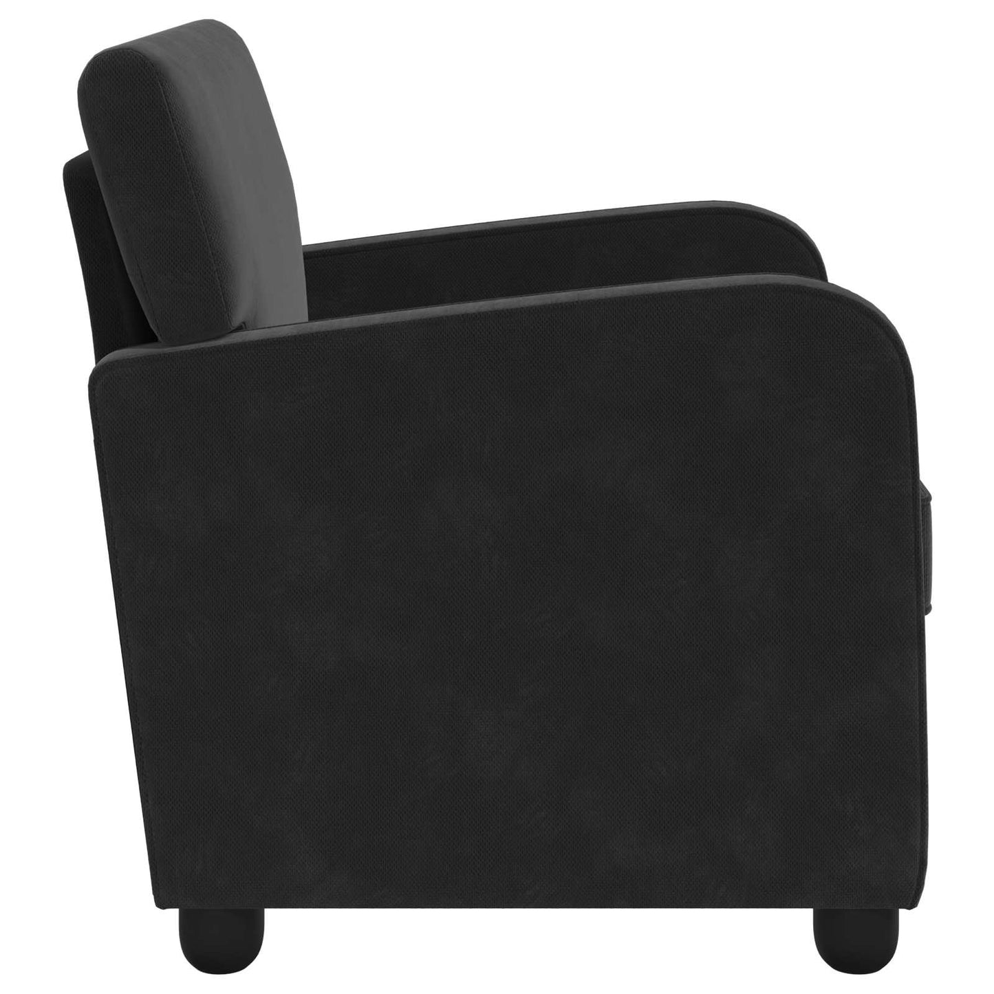 Armchair Black Velvet
