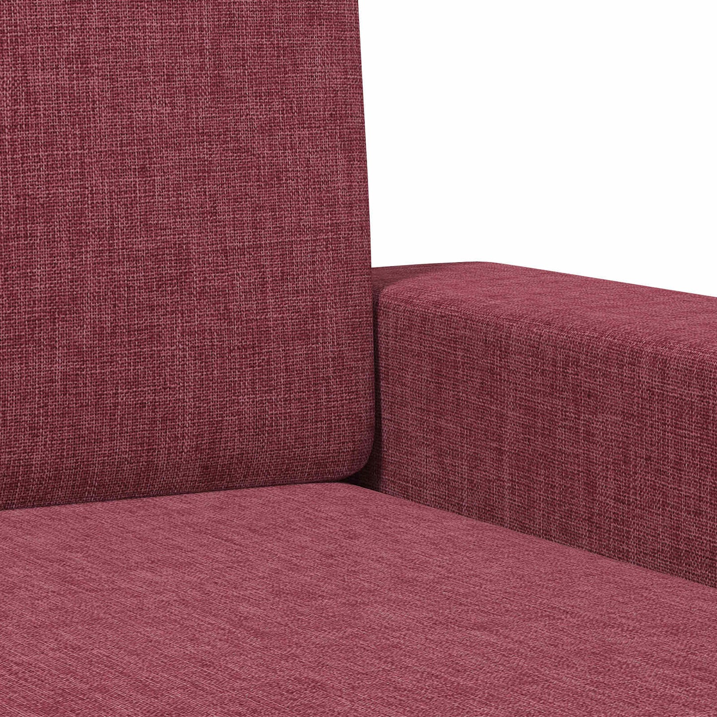 Armchair Wine Red Fabric