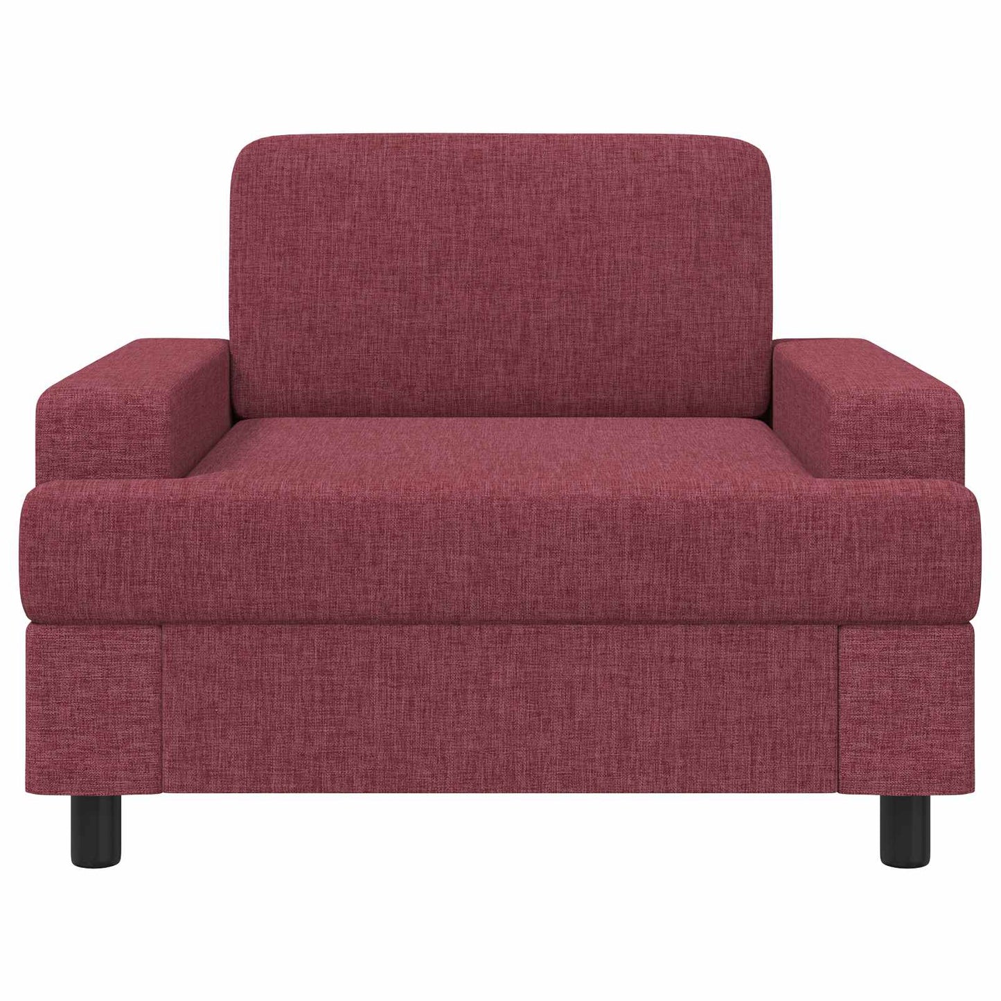 Armchair Wine Red Fabric