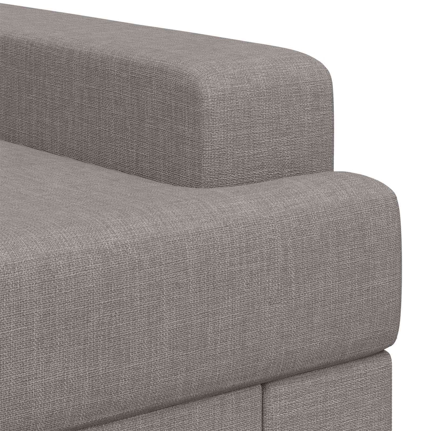 Armchair Taupe Fabric
