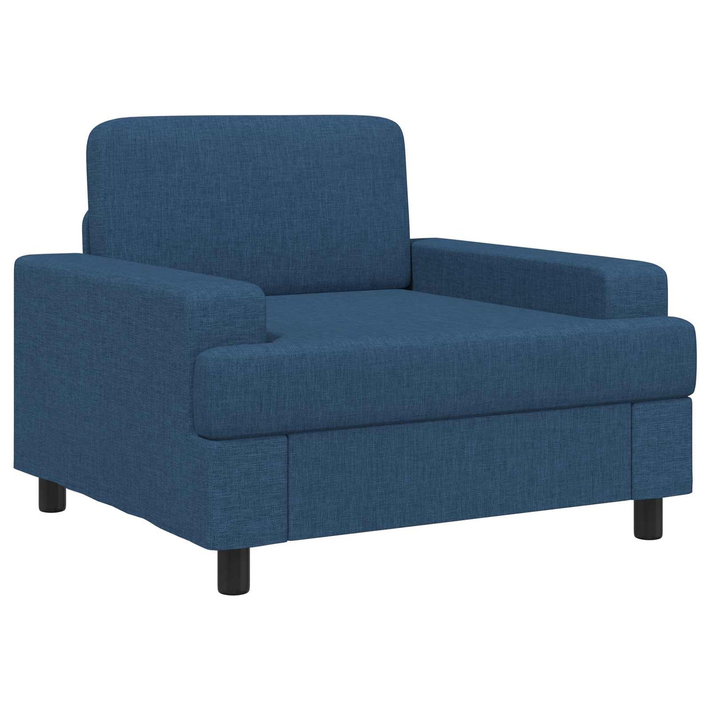 Armchair Blue Fabric