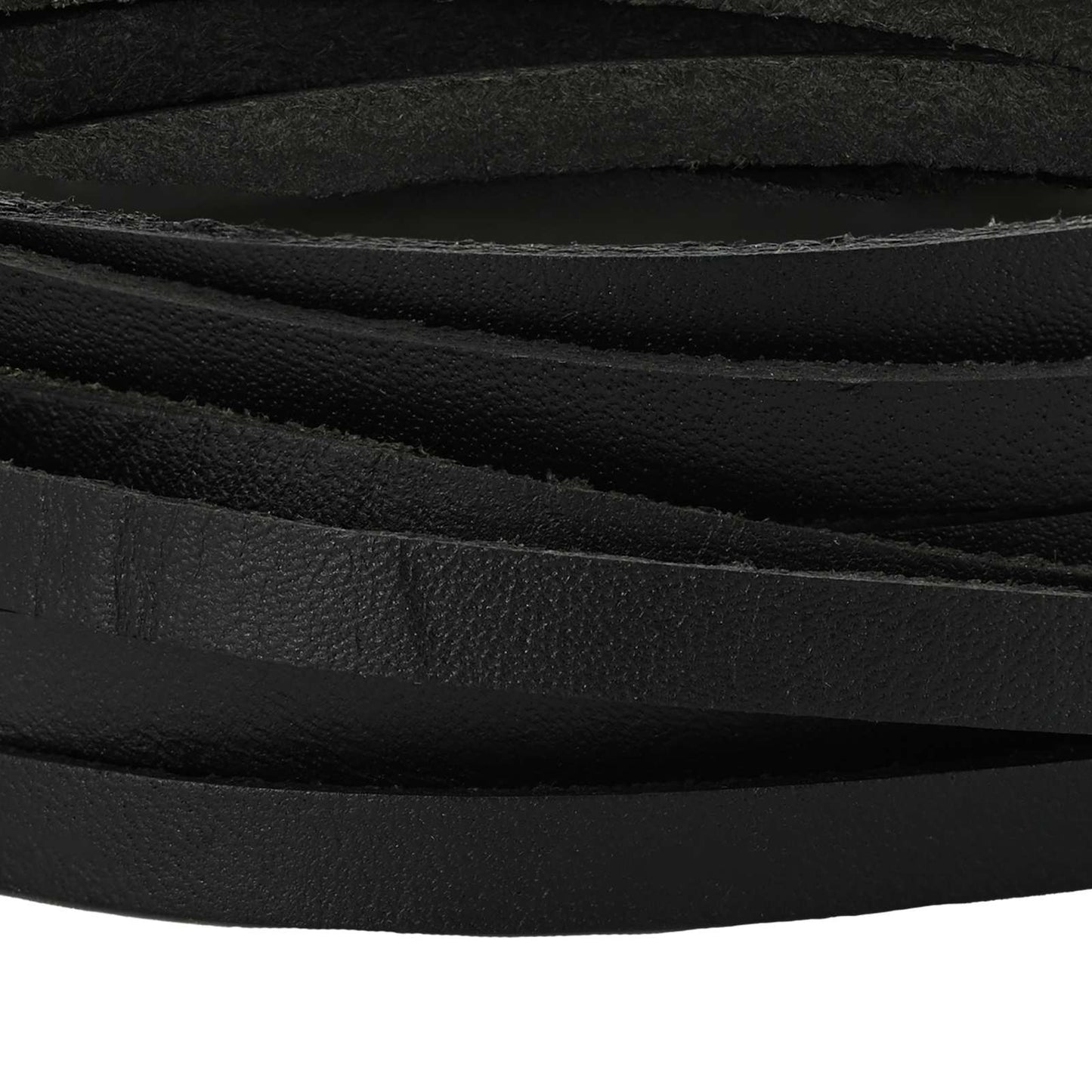 Leather Strap Black 1000 x 0.5 cm Leather