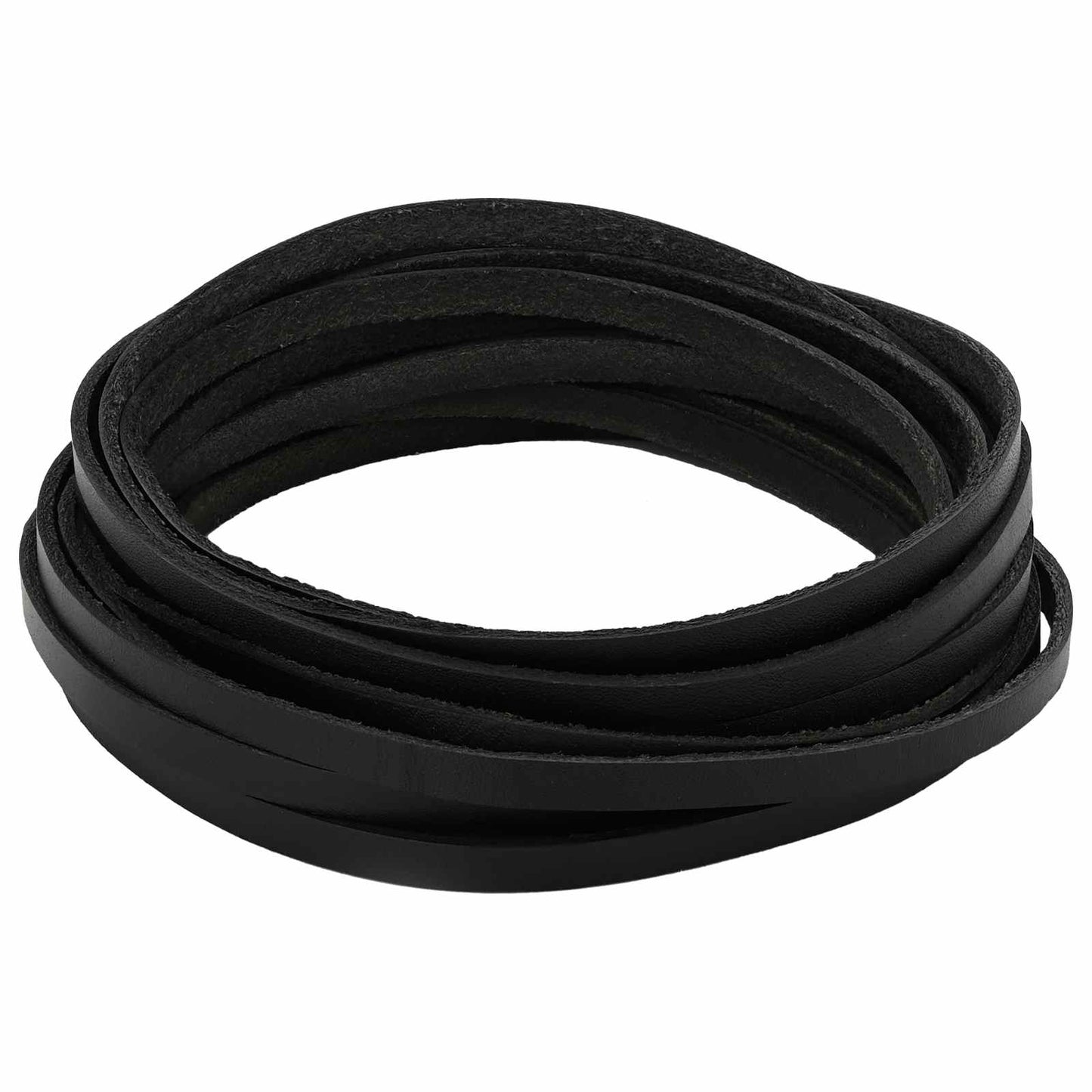 Leather Strap Black 1000 x 0.6 cm Leather