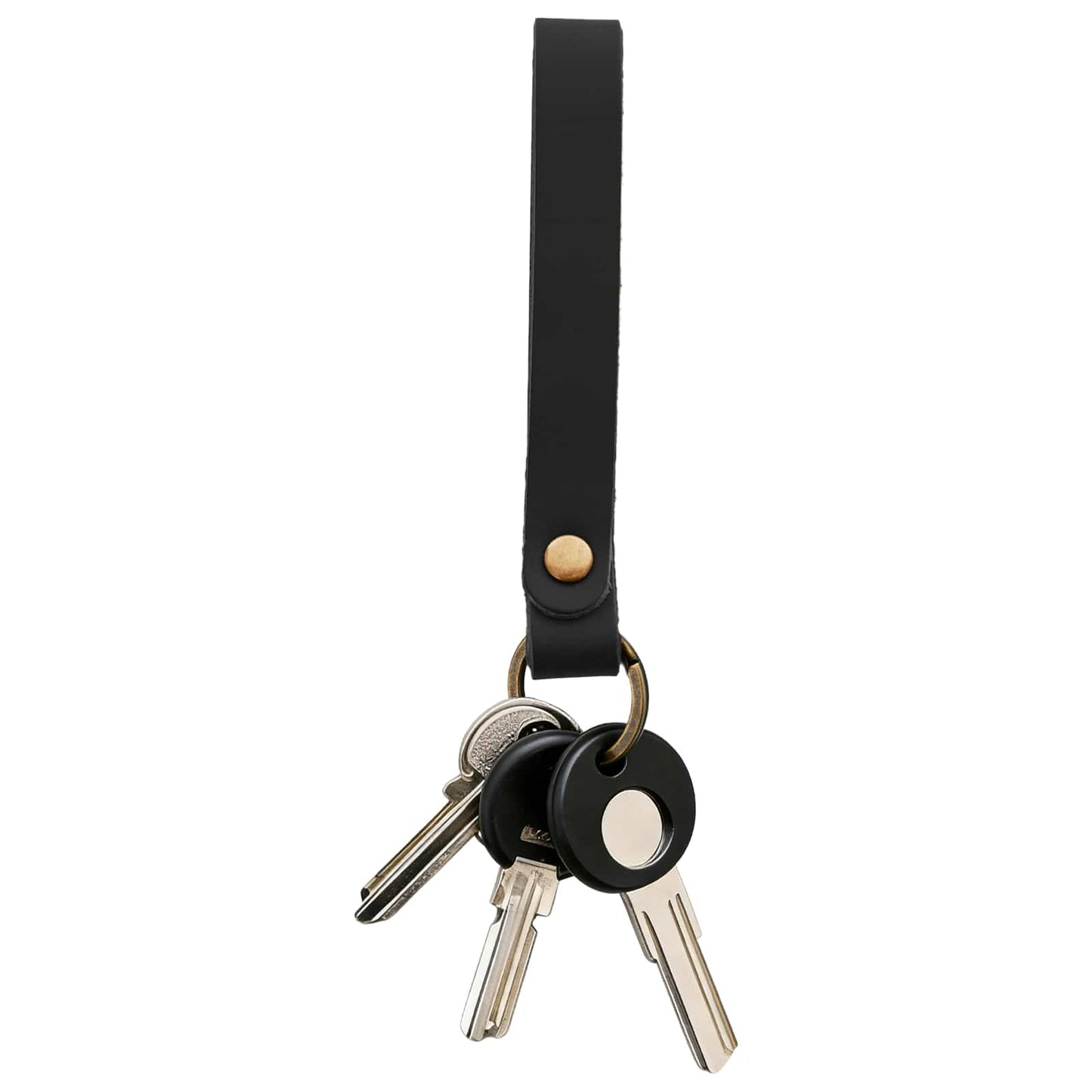 Leather Strap Black 1000 x 0.6 cm Leather