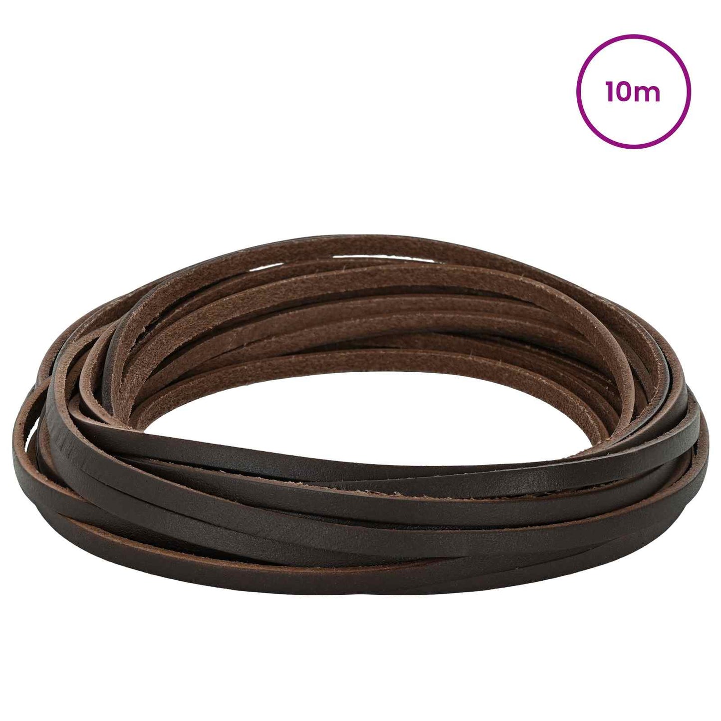 Leather Strap Dark Brown 1000 x 0.4 cm Leather