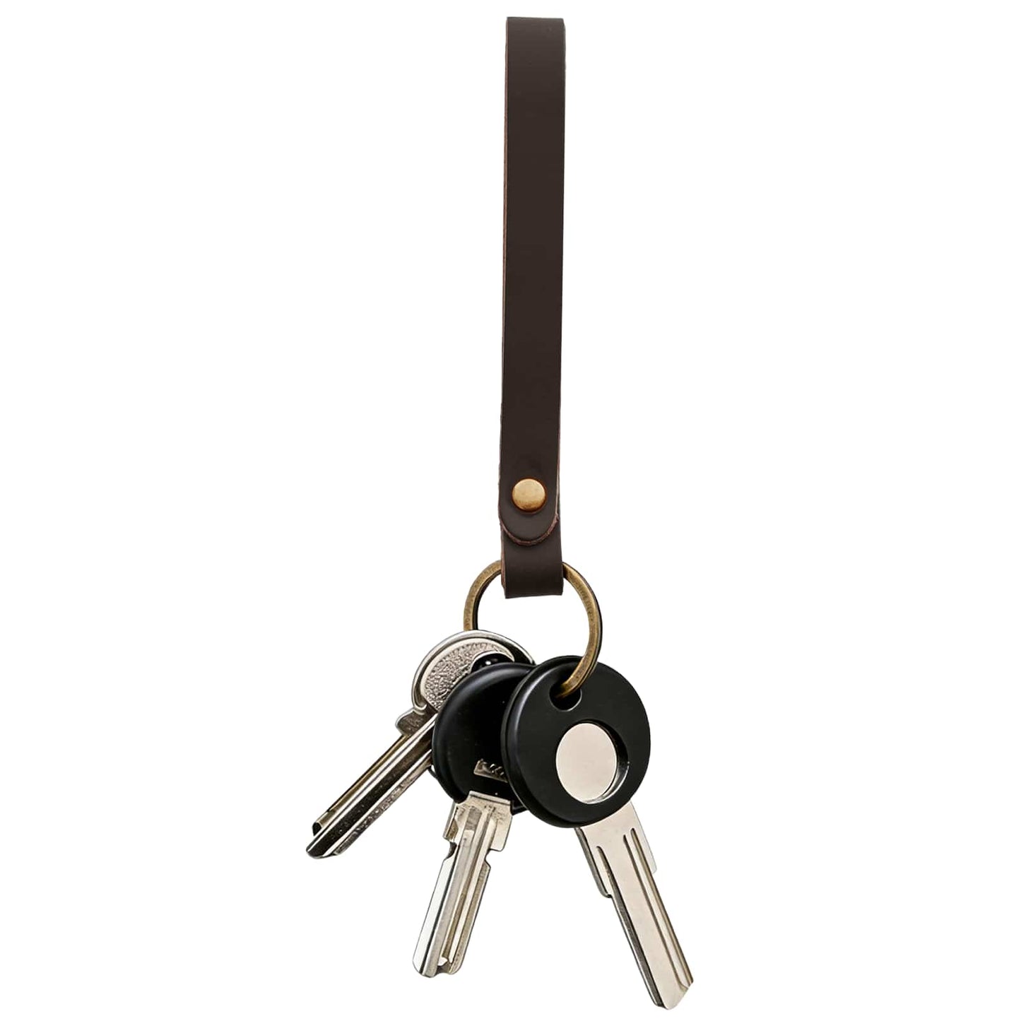 Leather Strap Dark Brown 500 x 0.8 cm Leather