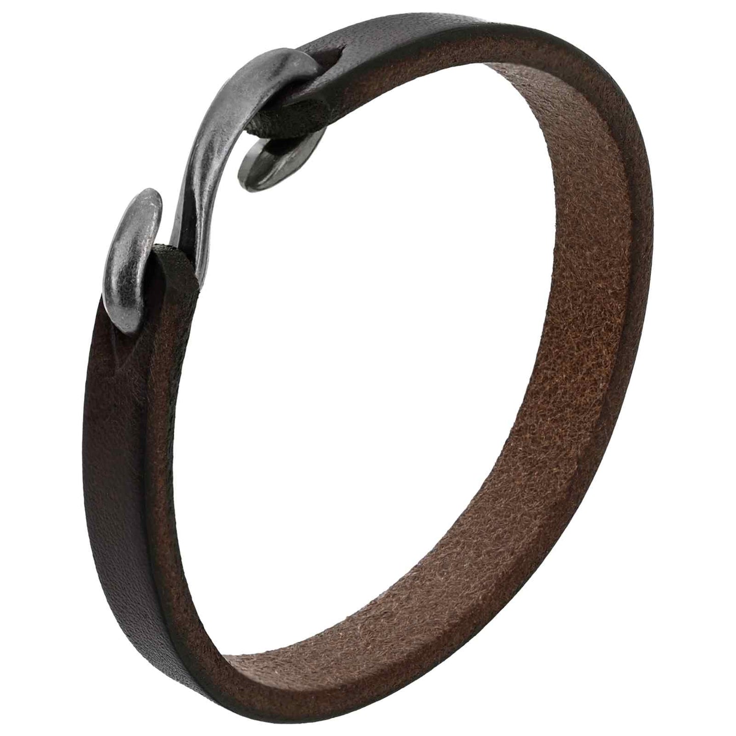 Leather Strap Dark Brown 1000 x 0.8 cm Leather