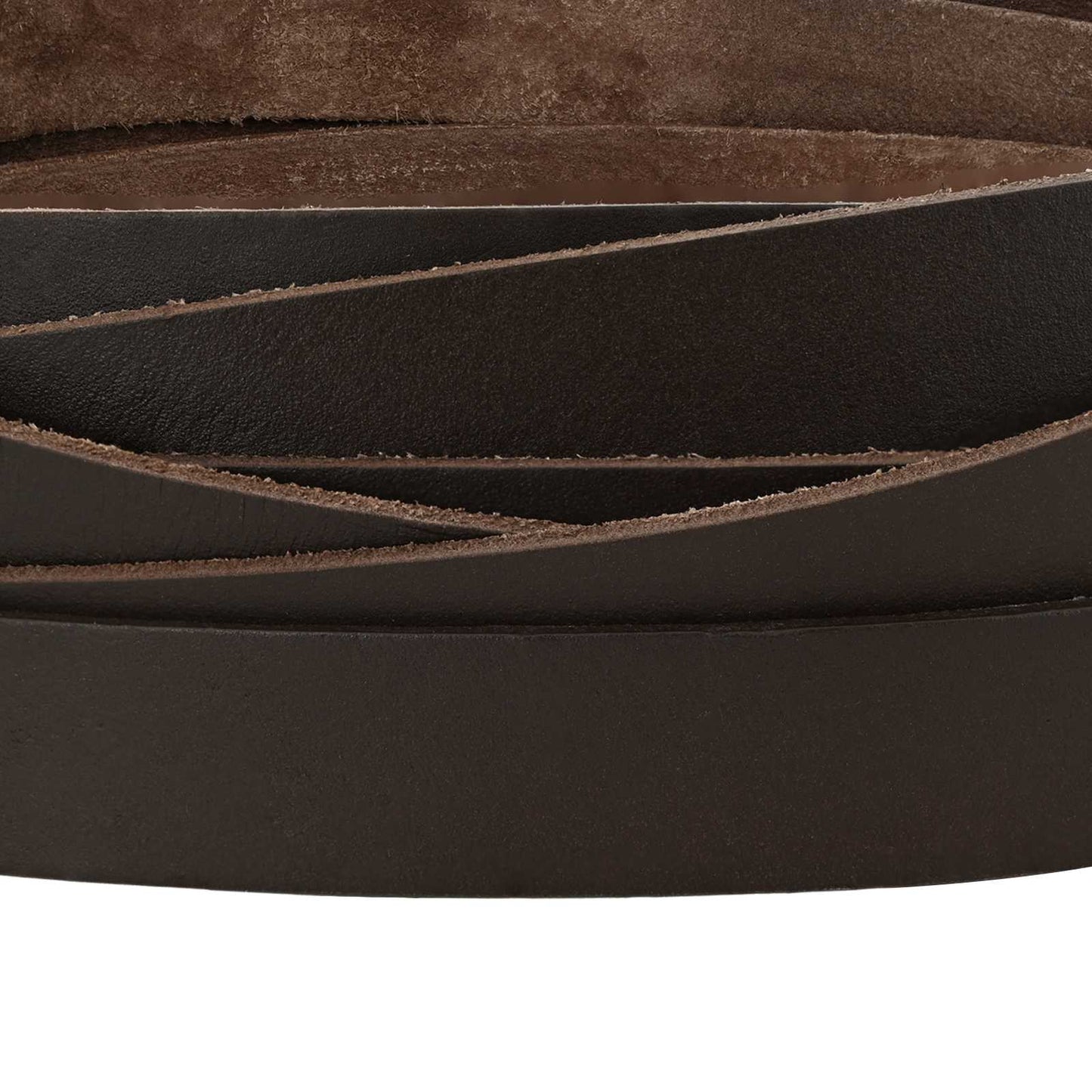 Leather Strap Dark Brown 500 x 1 cm Leather