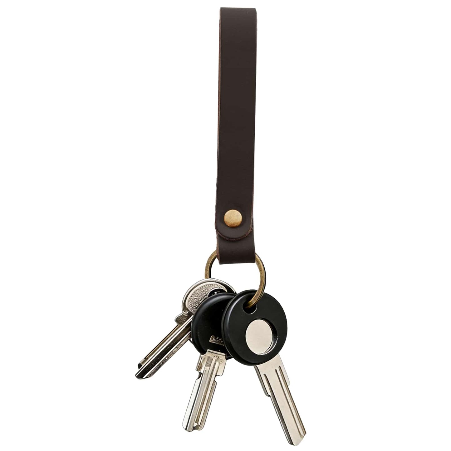 Leather Strap Dark Brown 500 x 1.5 cm Leather