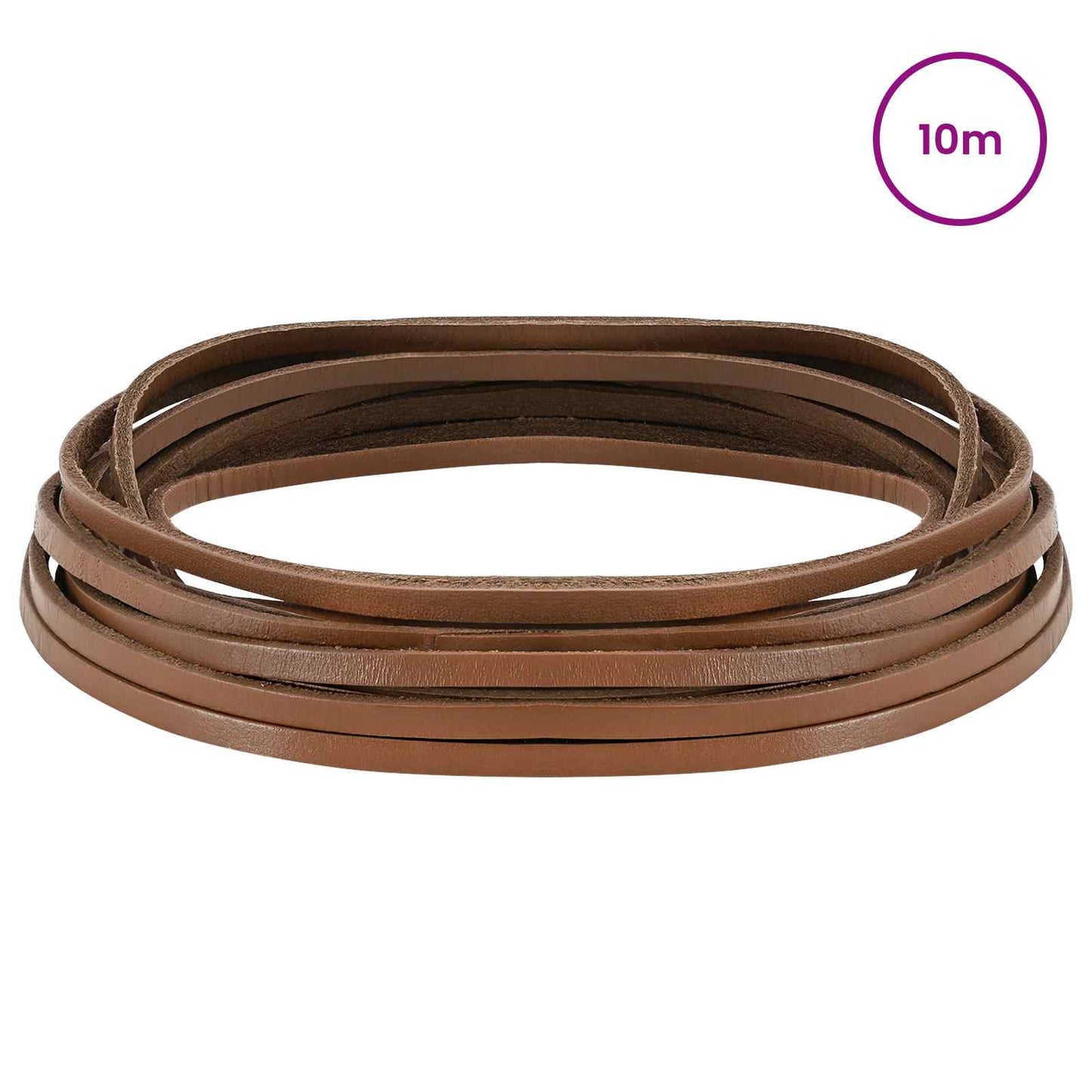 Leather Strap Brown 1000 x 0.4 cm Leather