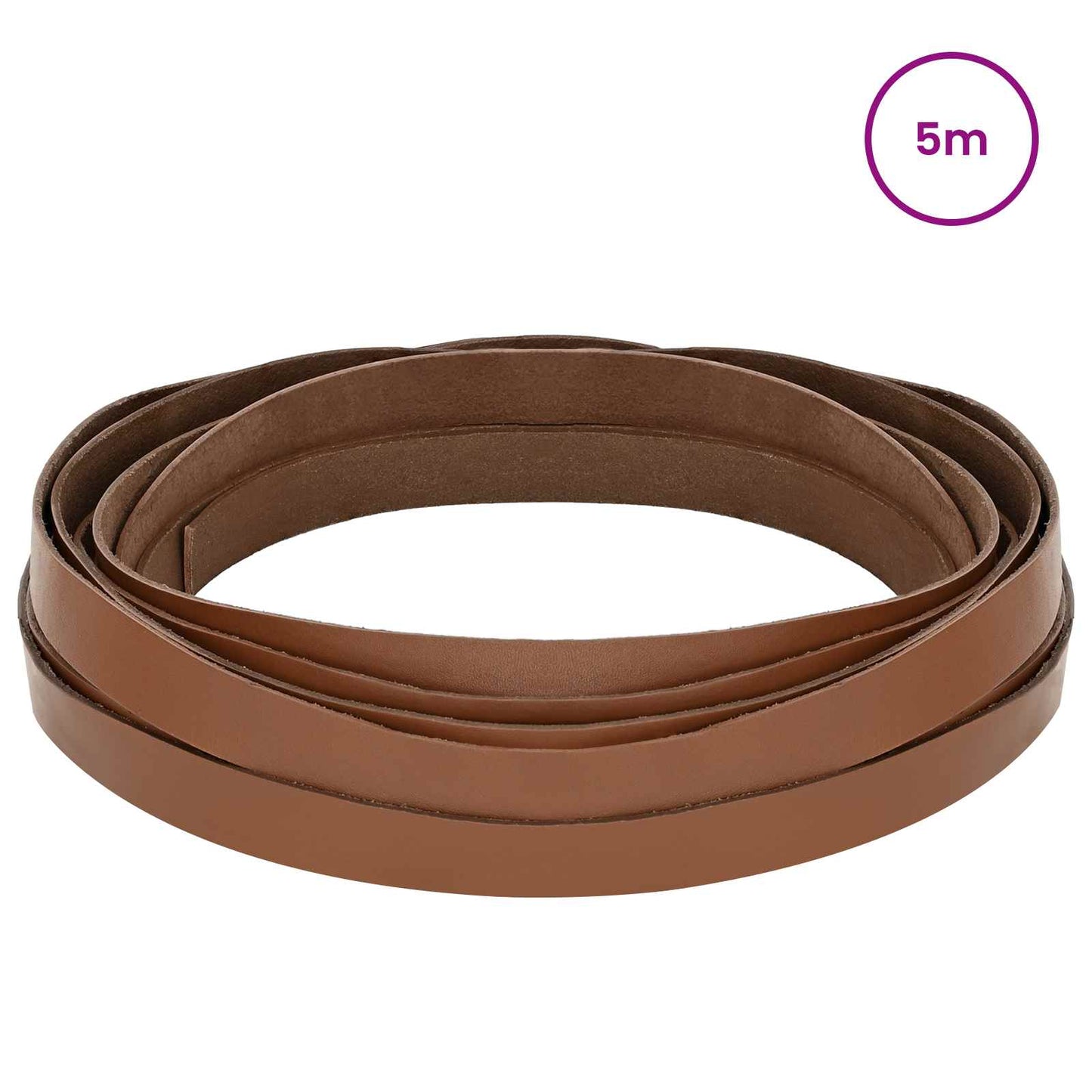 Leather Strap Brown 500 x 1.5 cm Leather