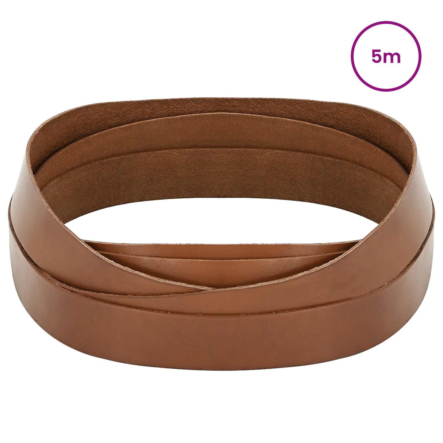 Leather Strap Brown 500 x 3.5 cm Leather