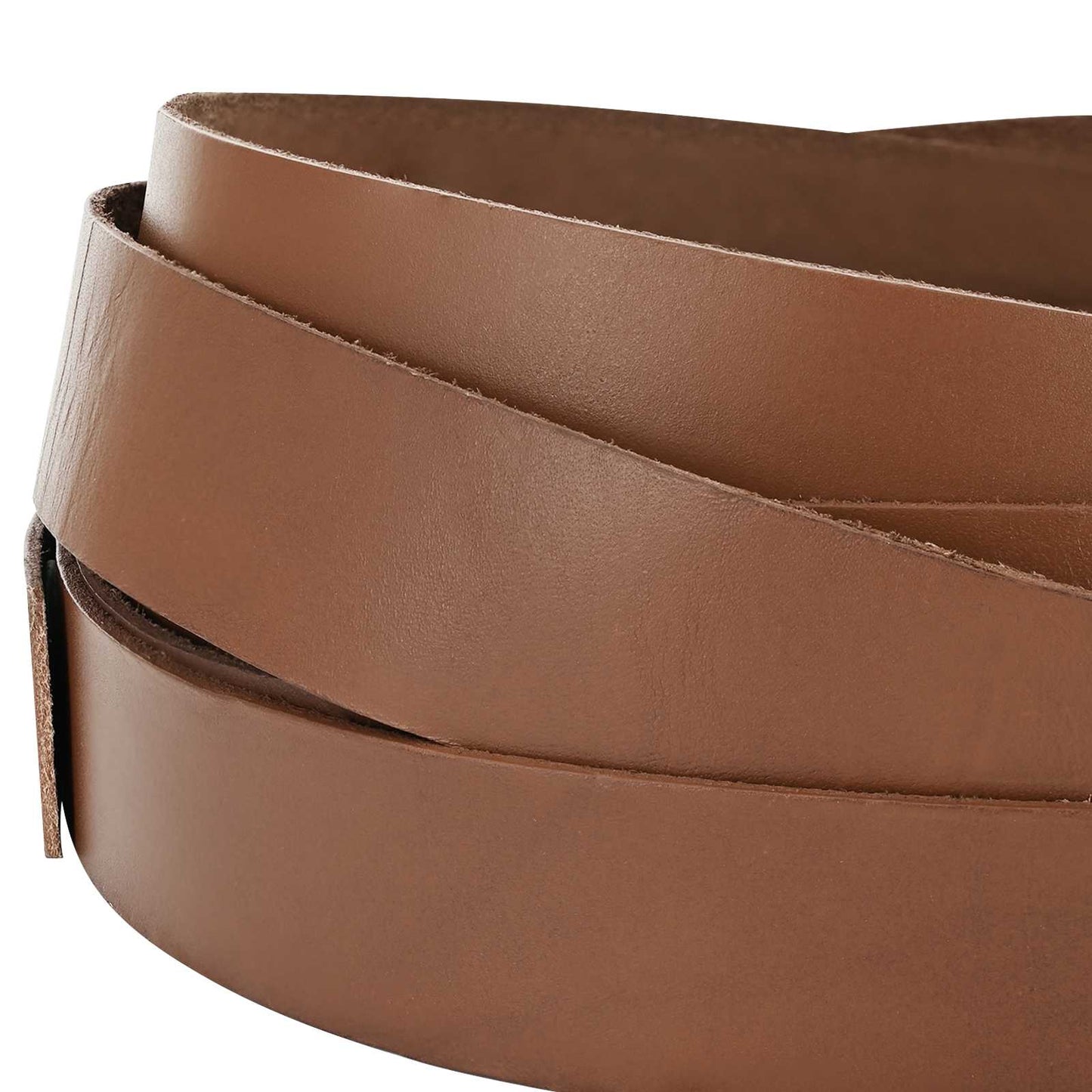 Leather Strap Brown 200 x 4 cm Leather