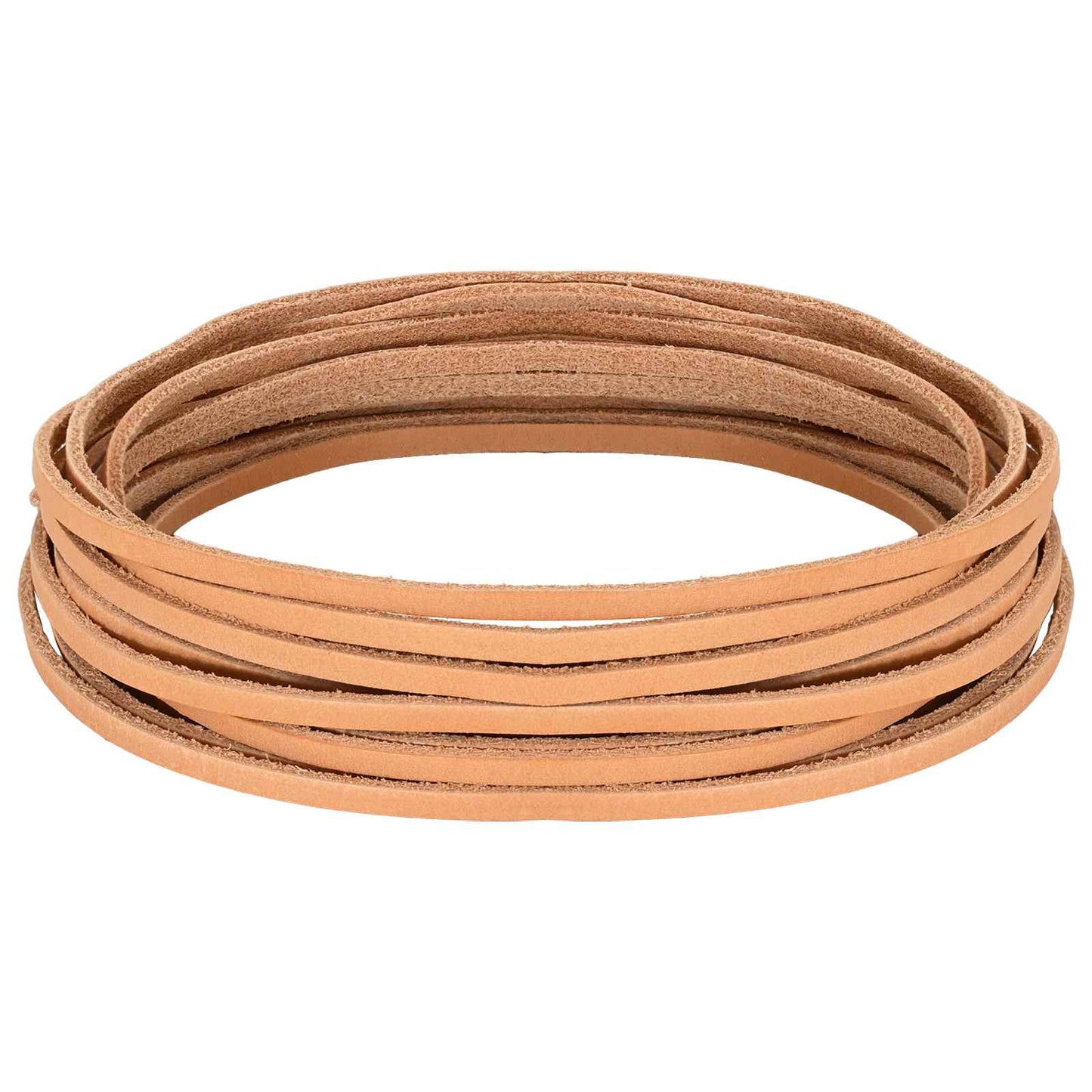 Leather Strap Light Brown 1000 x 0.4 cm Leather