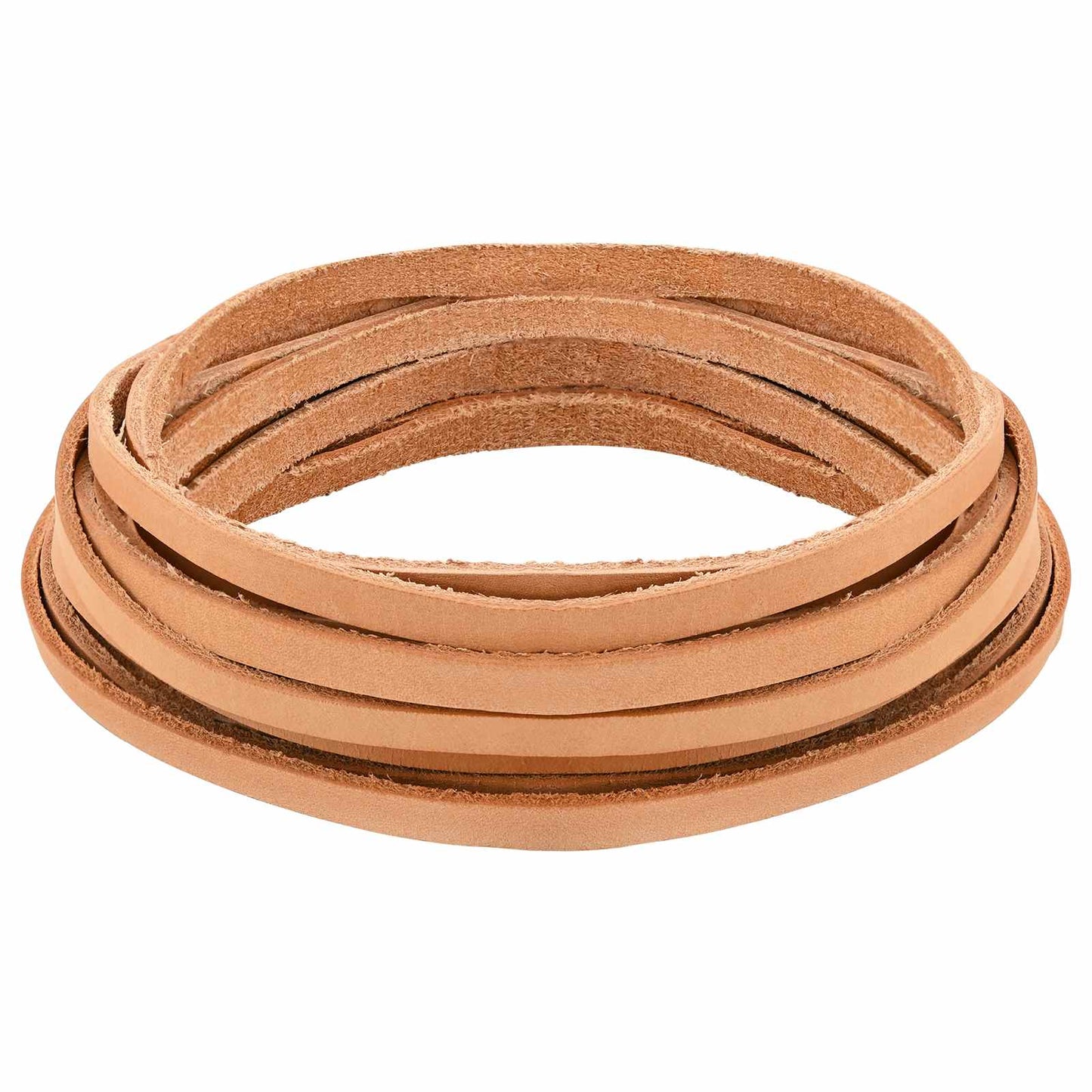 Leather Strap Light Brown 500 x 0.8 cm Leather