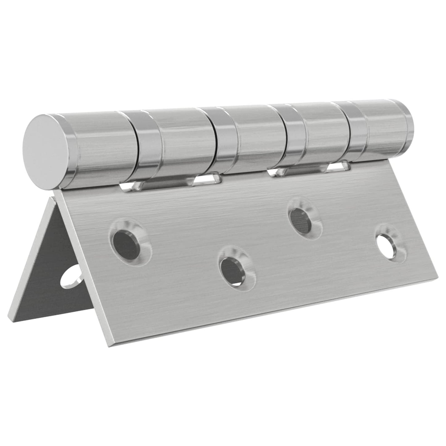 Hinge 4 pcs 100 x 78 x 13 mm Silver Steel