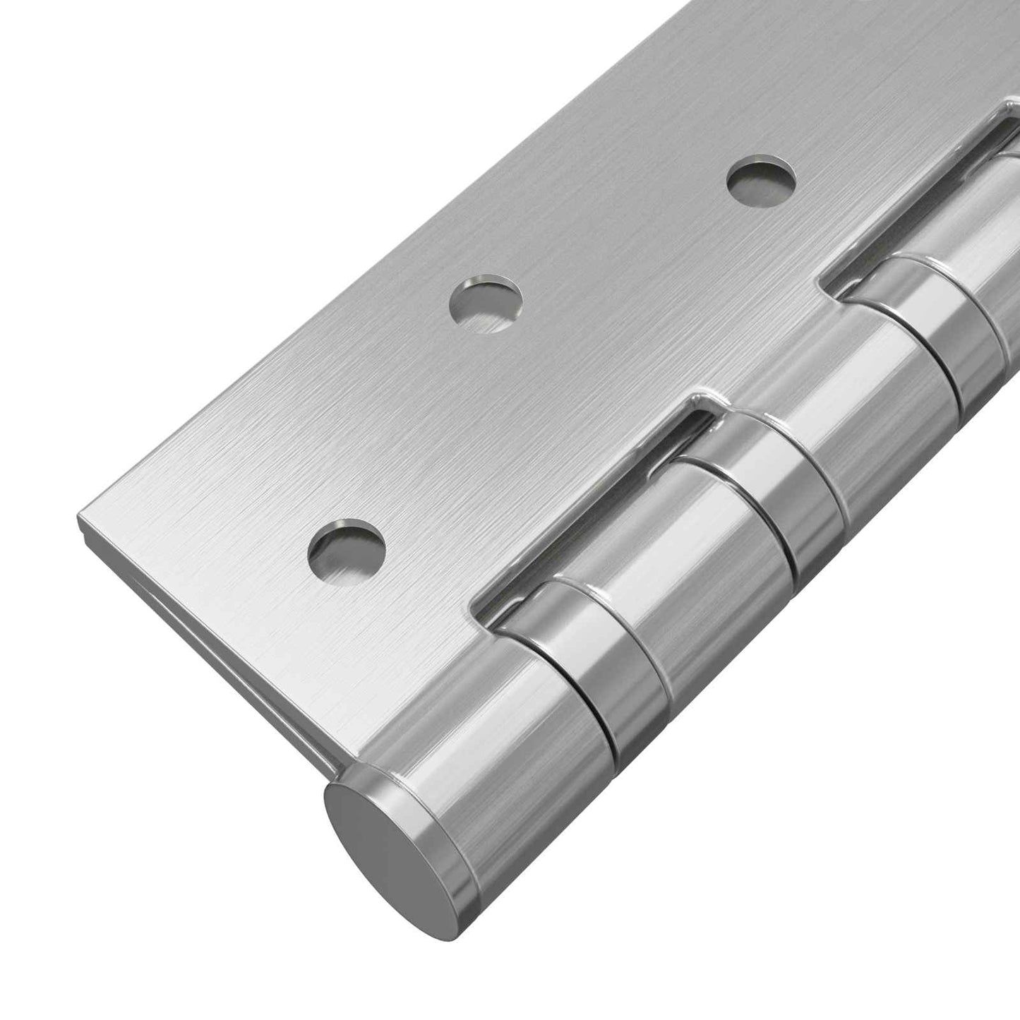 Hinge 8 pcs 100 x 78 x 13 mm Silver Steel