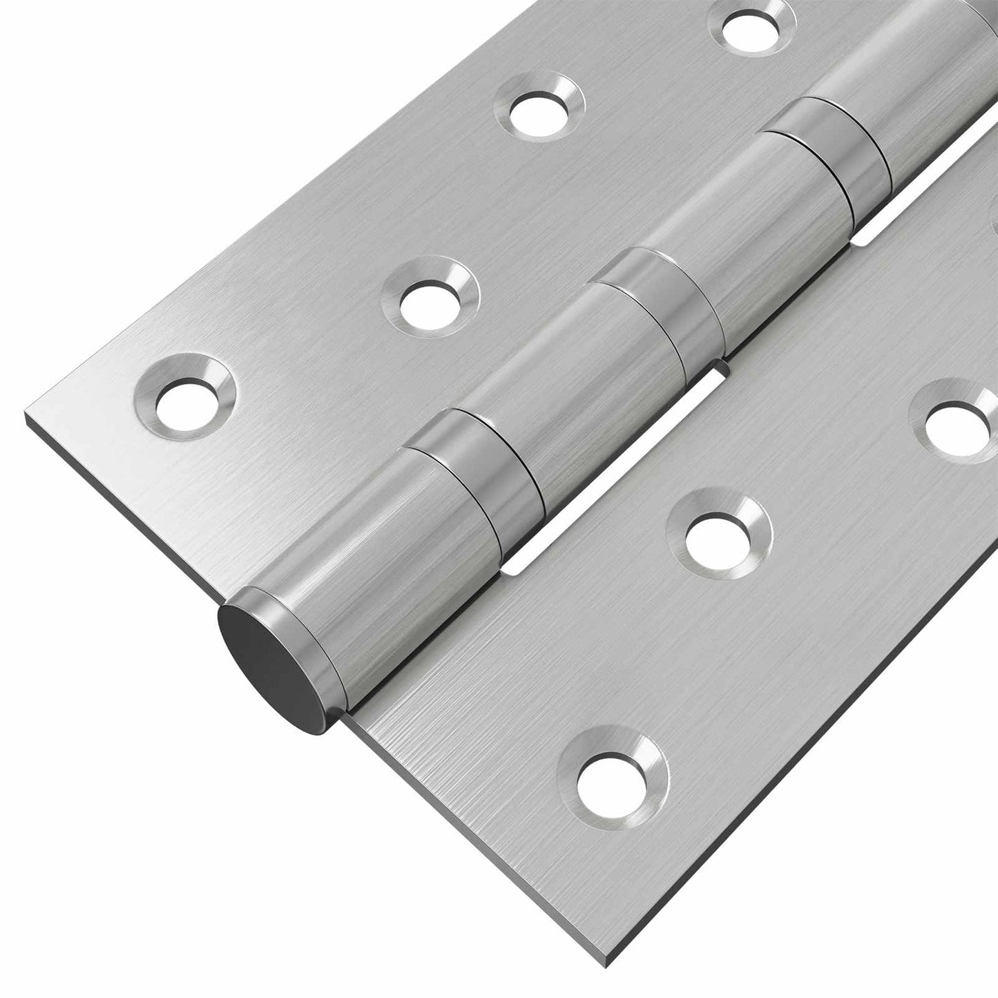 Hinge 16 pcs 125 x 75 x 13 mm Silver Steel