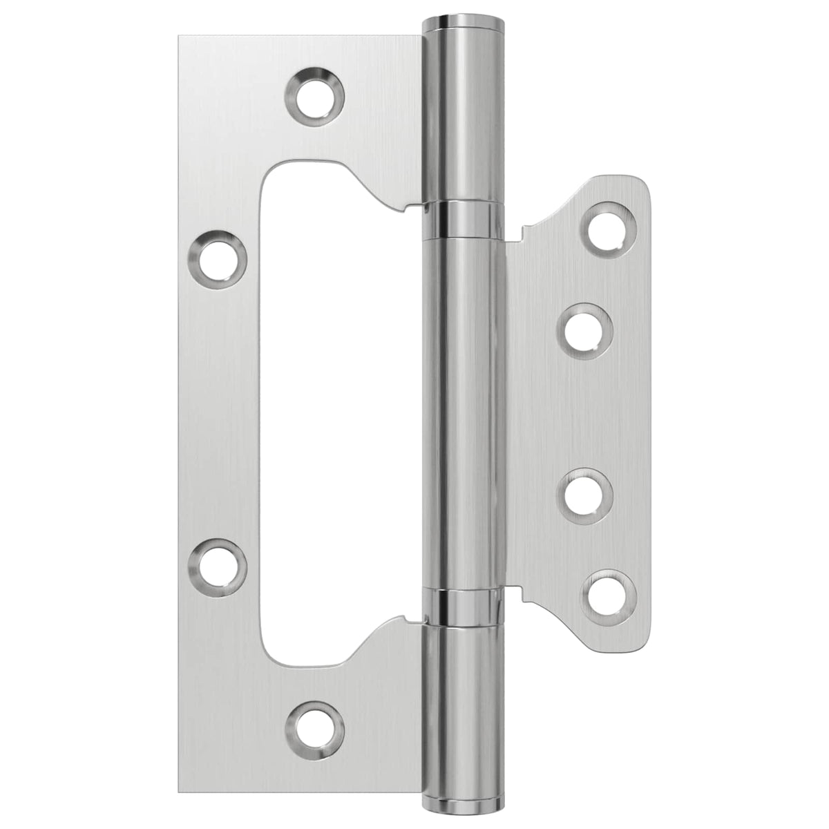 Hinge 4 pcs 125 x 78 x 13 mm Silver Steel
