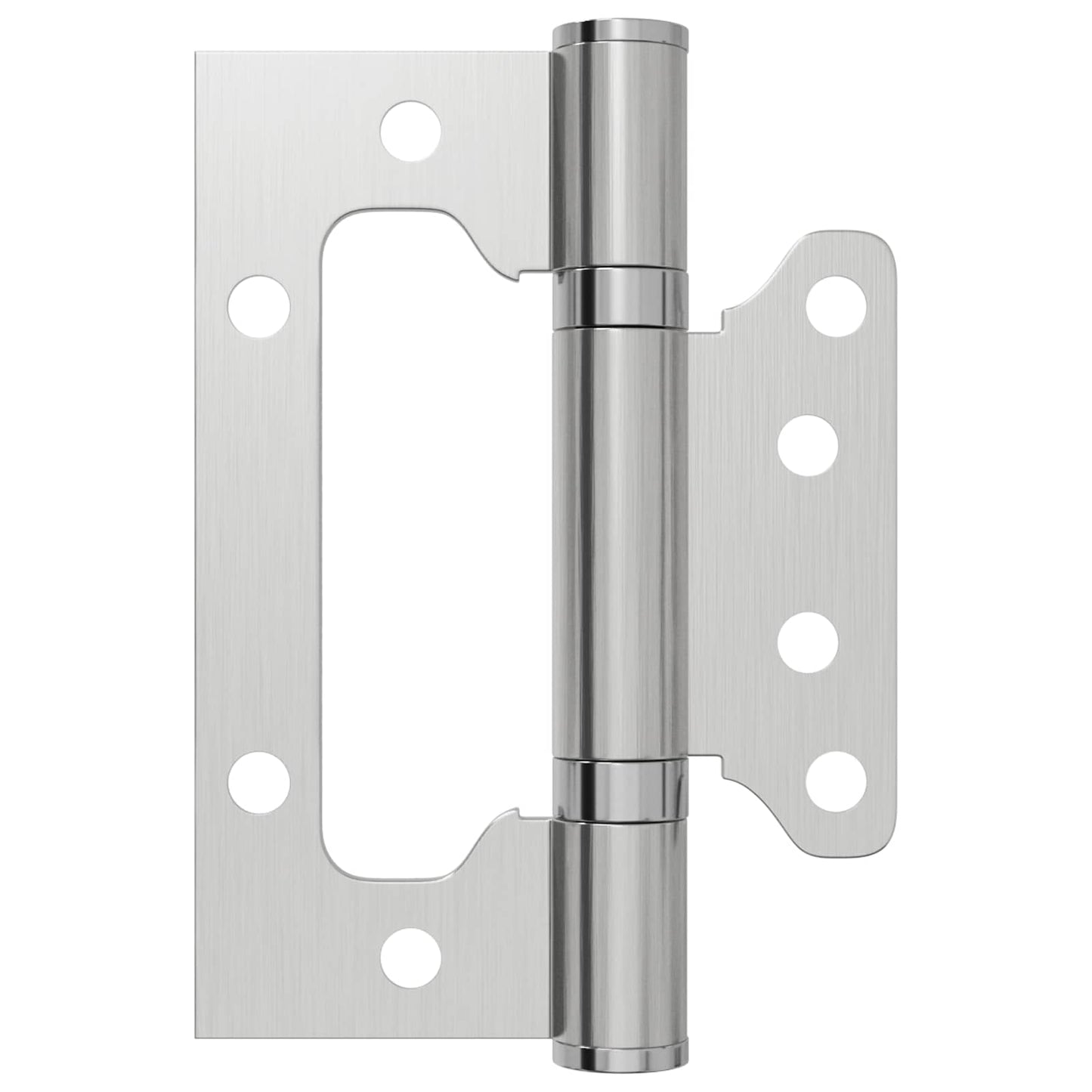 Hinge 16 pcs 100 x 75 x 13 mm Silver Steel