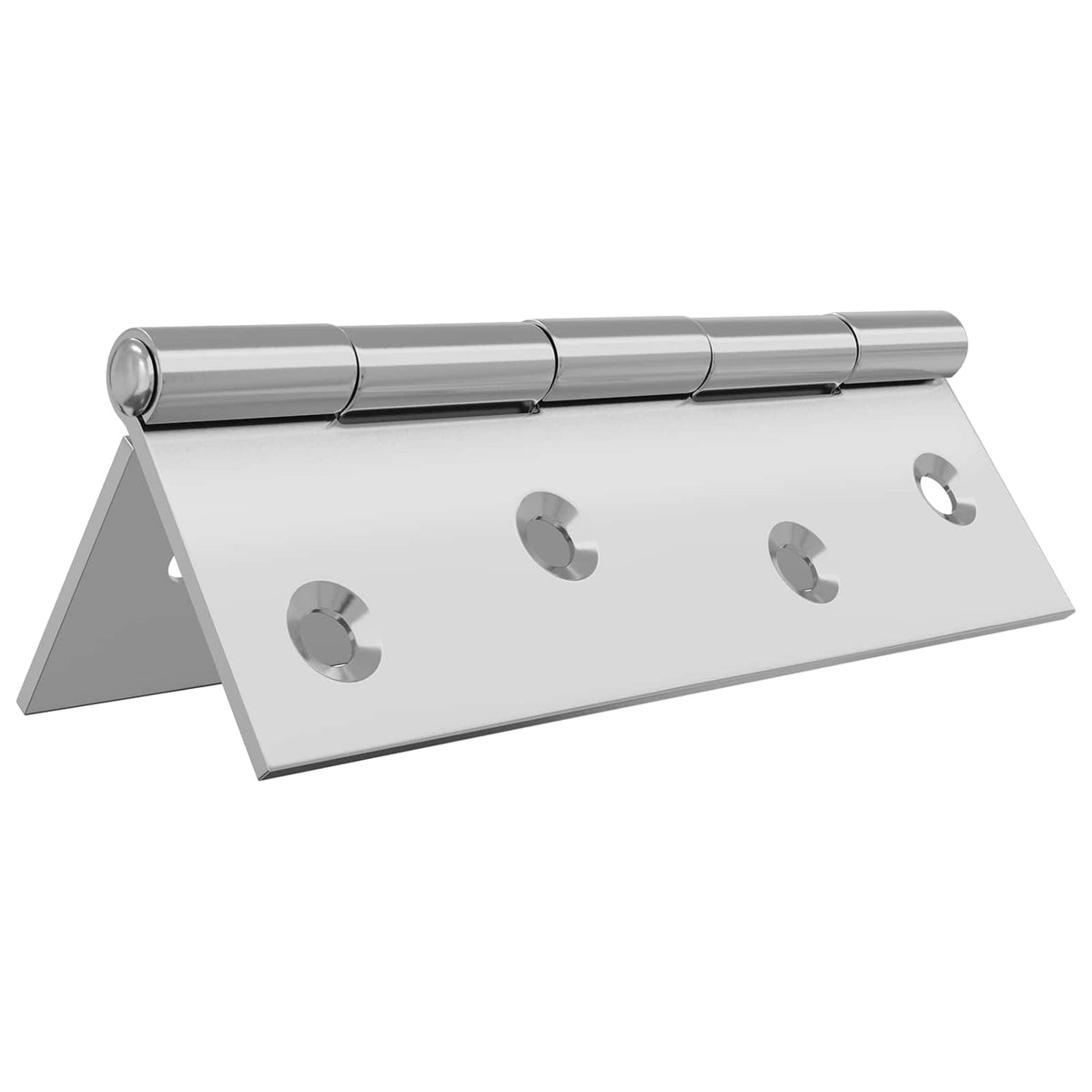 Hinge 24 pcs 89 x 54 x 5 mm Silver Steel