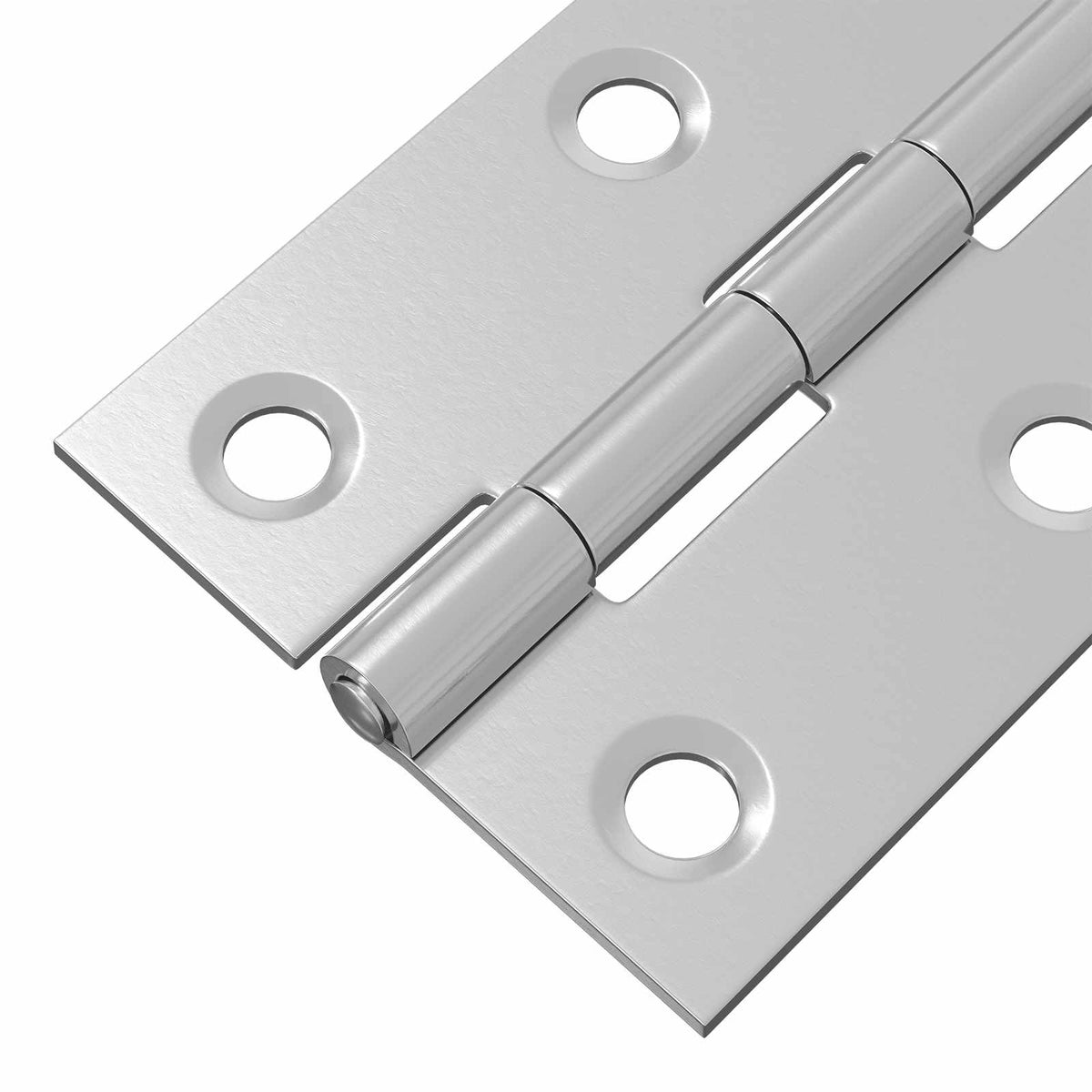 Hinge 48 pcs 54 x 34 x 5 mm Silver Steel