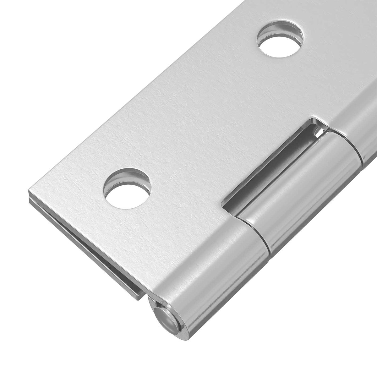 Hinge 48 pcs 54 x 34 x 5 mm Silver Steel