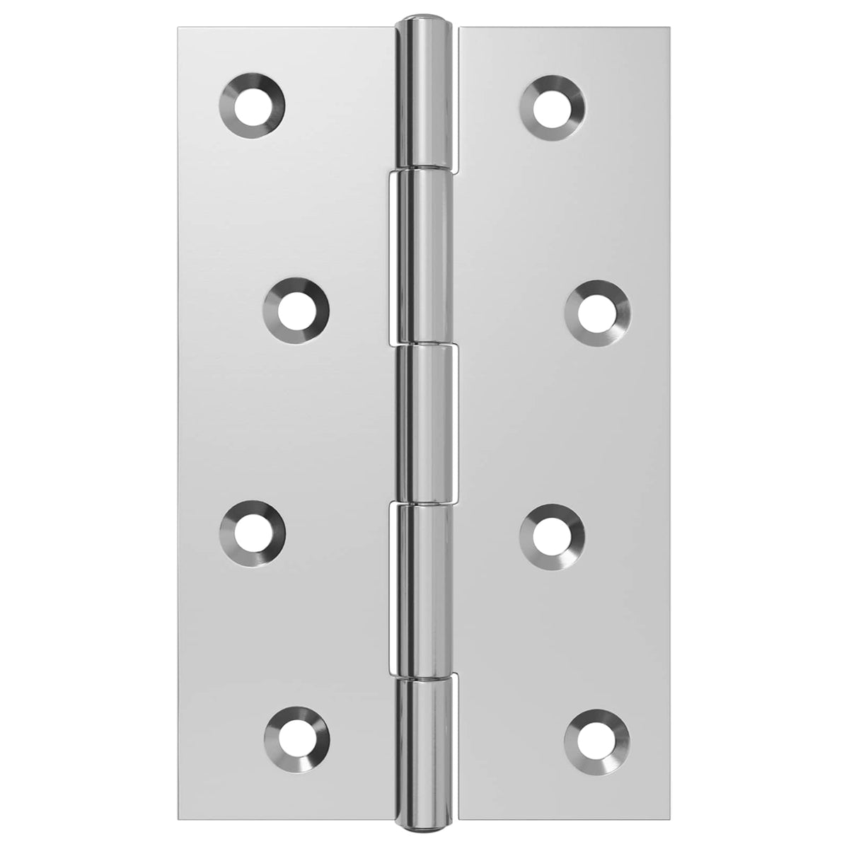 Hinge 48 pcs 89 x 54 x 5 mm Silver Steel