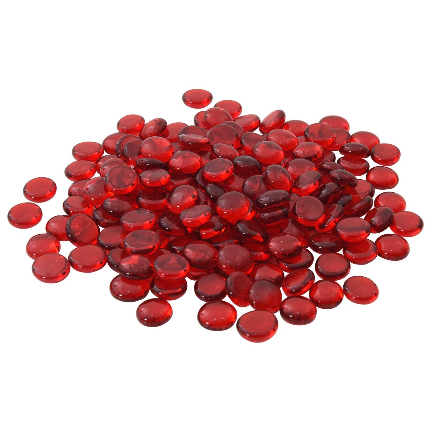 Glass Nugget 17-19 mm Scarlet Glass