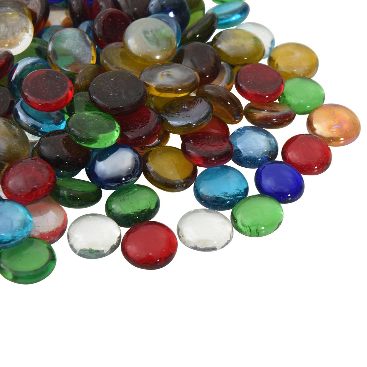 Glass Nugget 17-19 mm Multicolour Glass