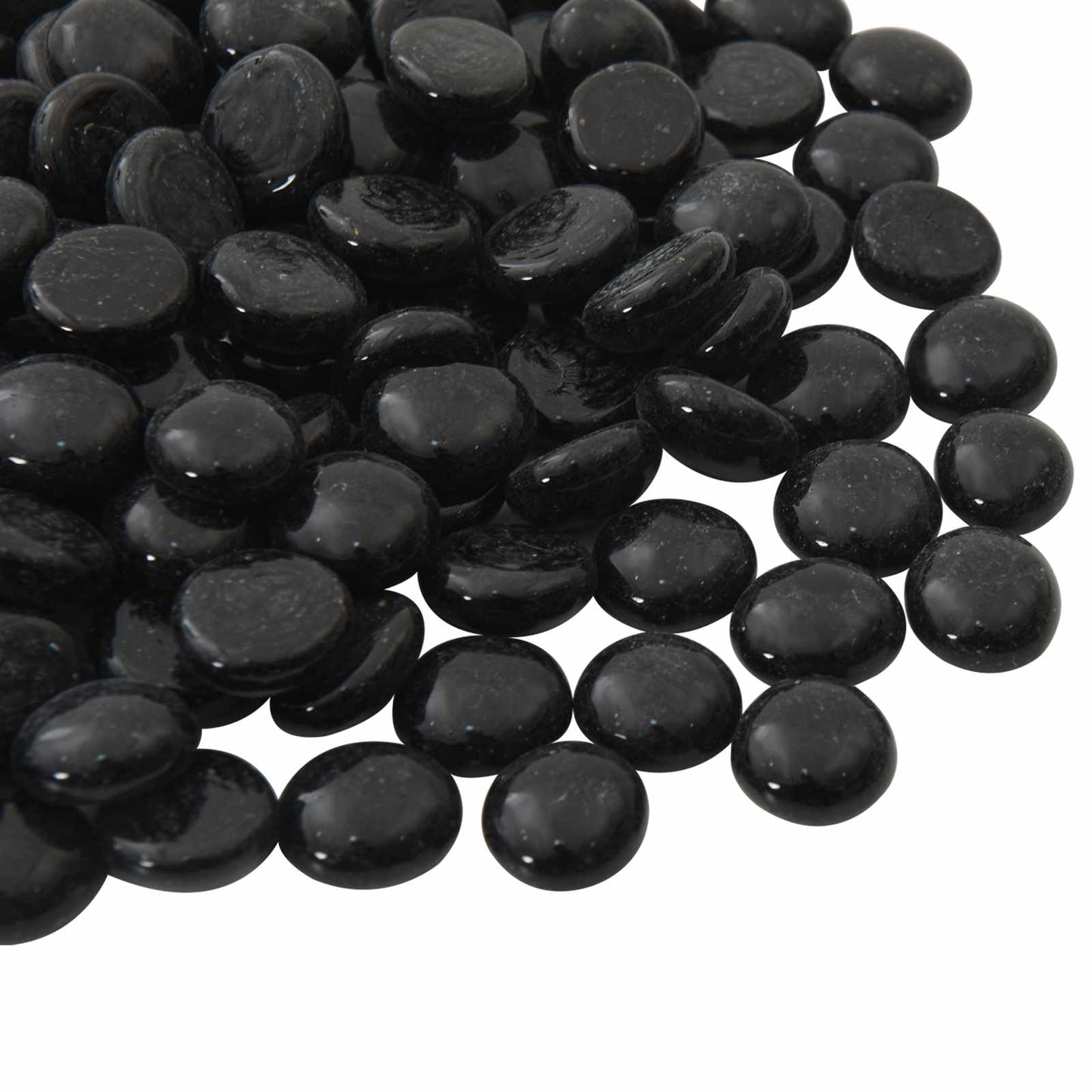 Glass Nugget 17-19 mm Black Glass