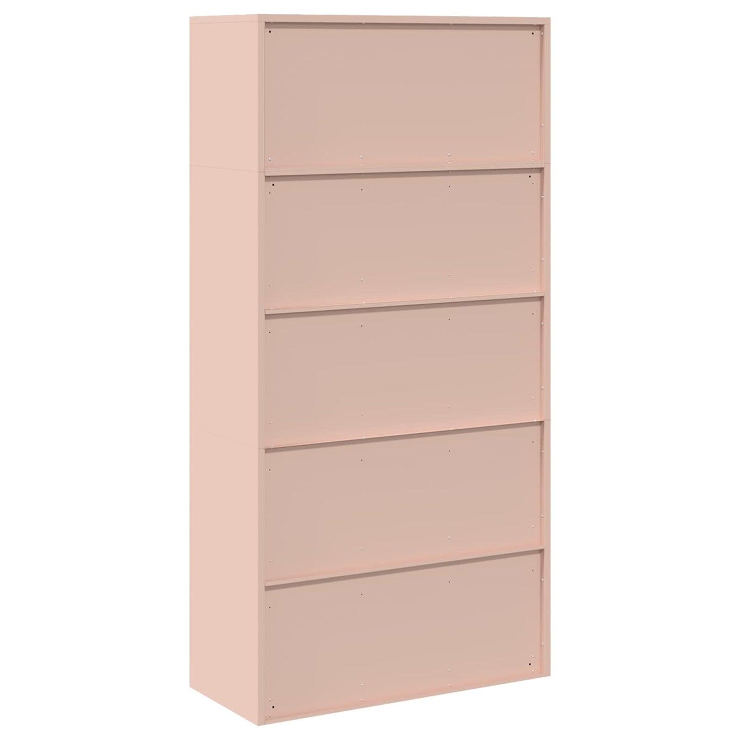 Storage Cabinet 2 pcs Pink 90 x 40 x 180 cm Steel Lockable