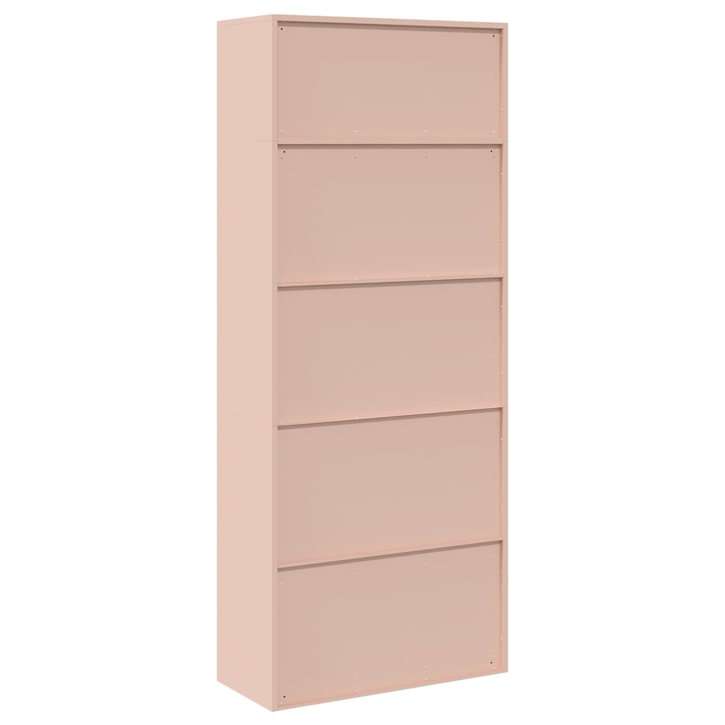Storage Cabinet 2 pcs Pink 90 x 40 x 220 cm Steel Lockable