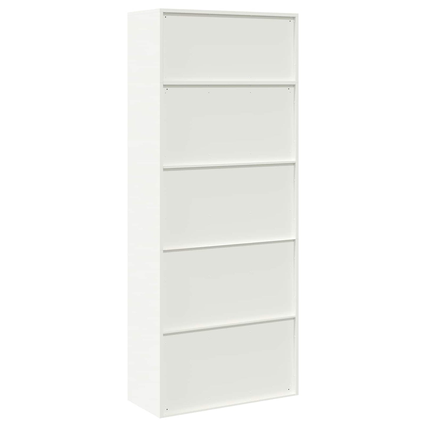 Storage Cabinet 2 pcs White 90 x 40 x 220 cm Steel Lockable