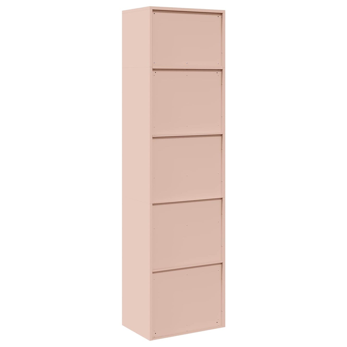 Storage Cabinet 2 pcs Pink 60 x 40 x 220 cm Steel Lockable