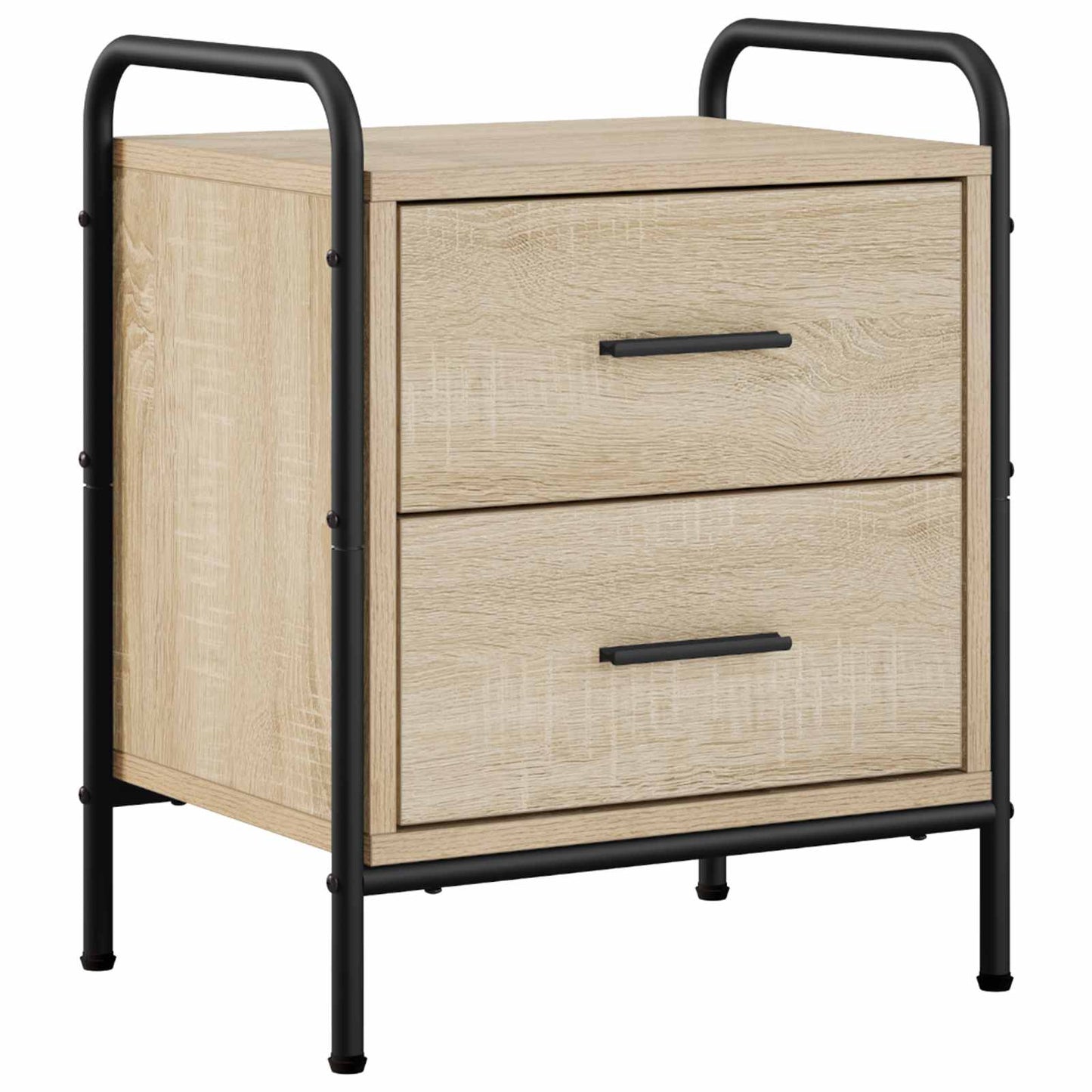 Bedside Cabinet 2 pcs Sonoma Oak 40 x 30 x 50 cm