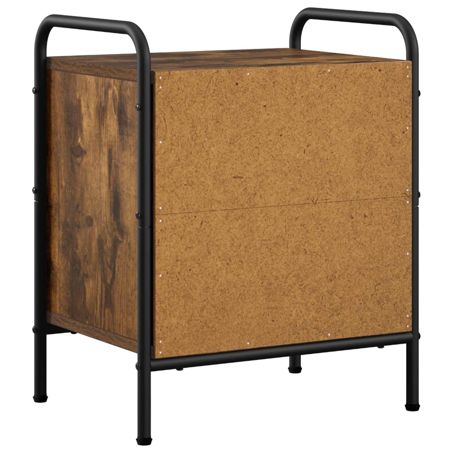 Bedside Cabinet 2 pcs Smoked Oak 40 x 30 x 50 cm
