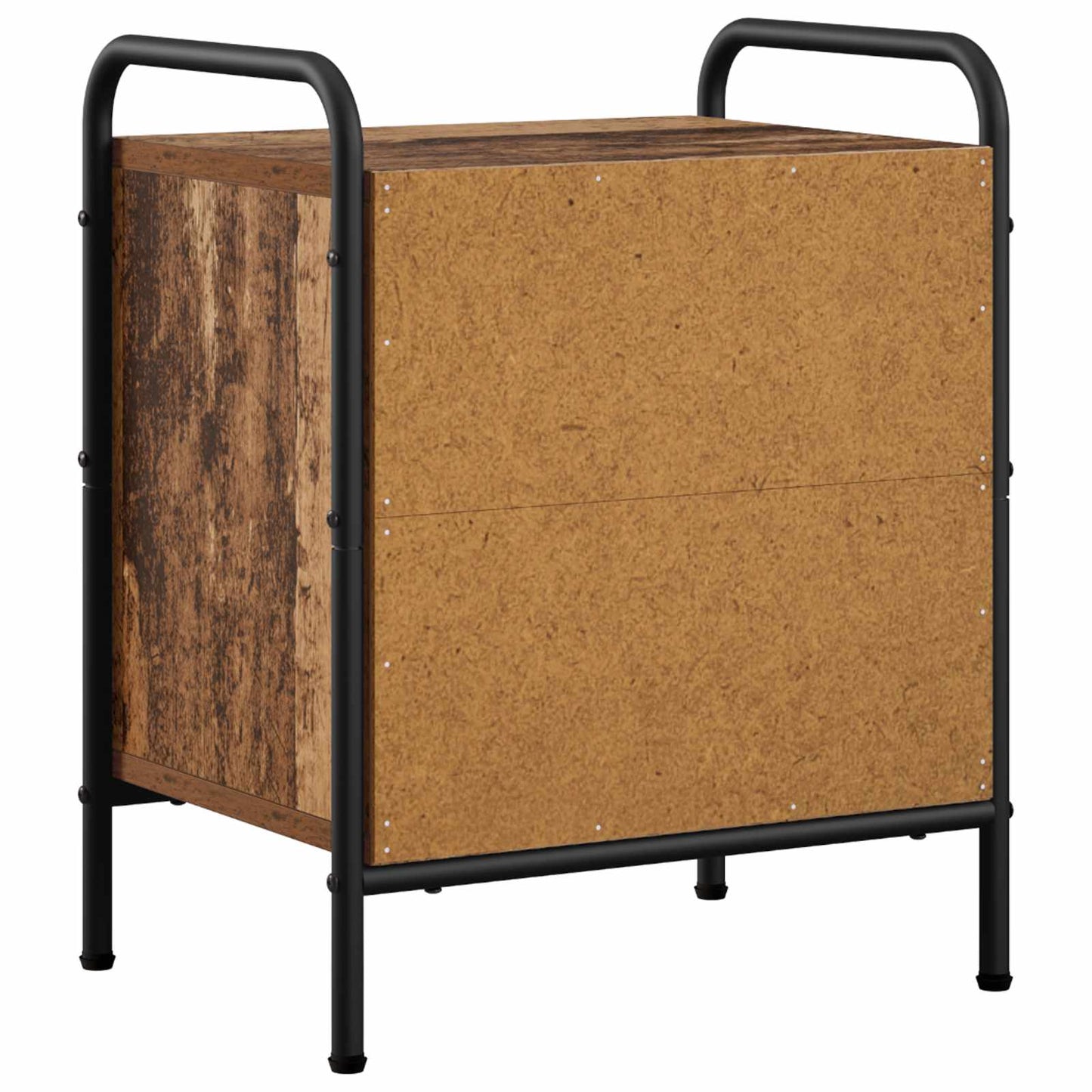 Bedside Cabinet 2 pcs Old Wood 40 x 30 x 50 cm Engineered Wood