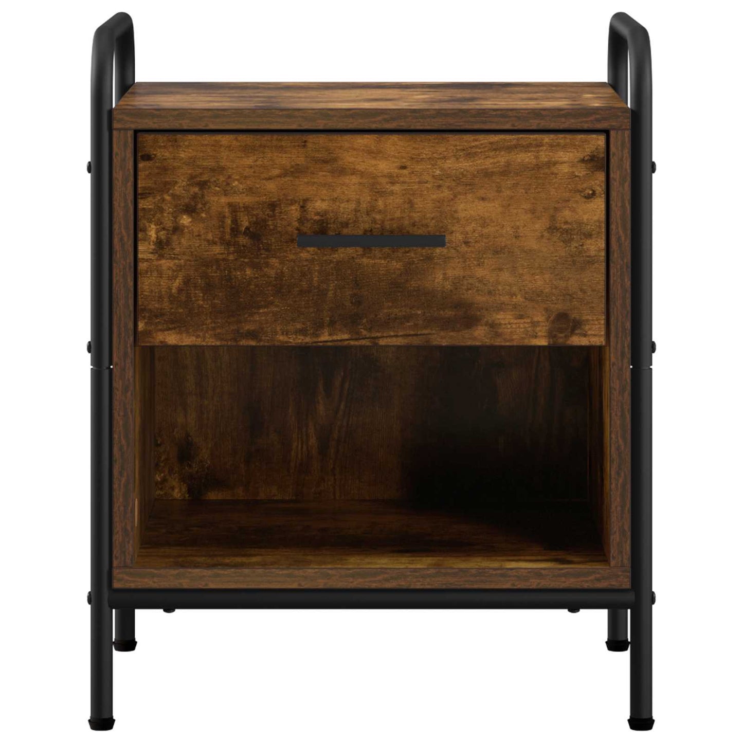 Bedside Cabinet 2 pcs Smoked Oak 40 x 30 x 50 cm
