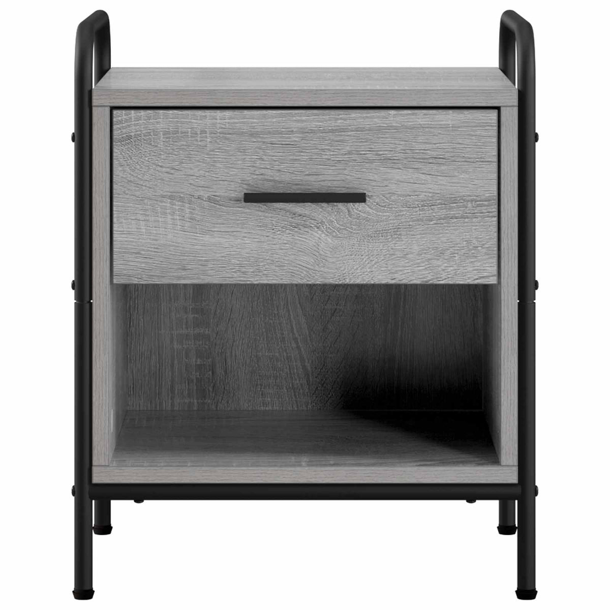 Bedside Cabinet Grey Sonoma 40 x 30 x 50 cm Engineered Wood