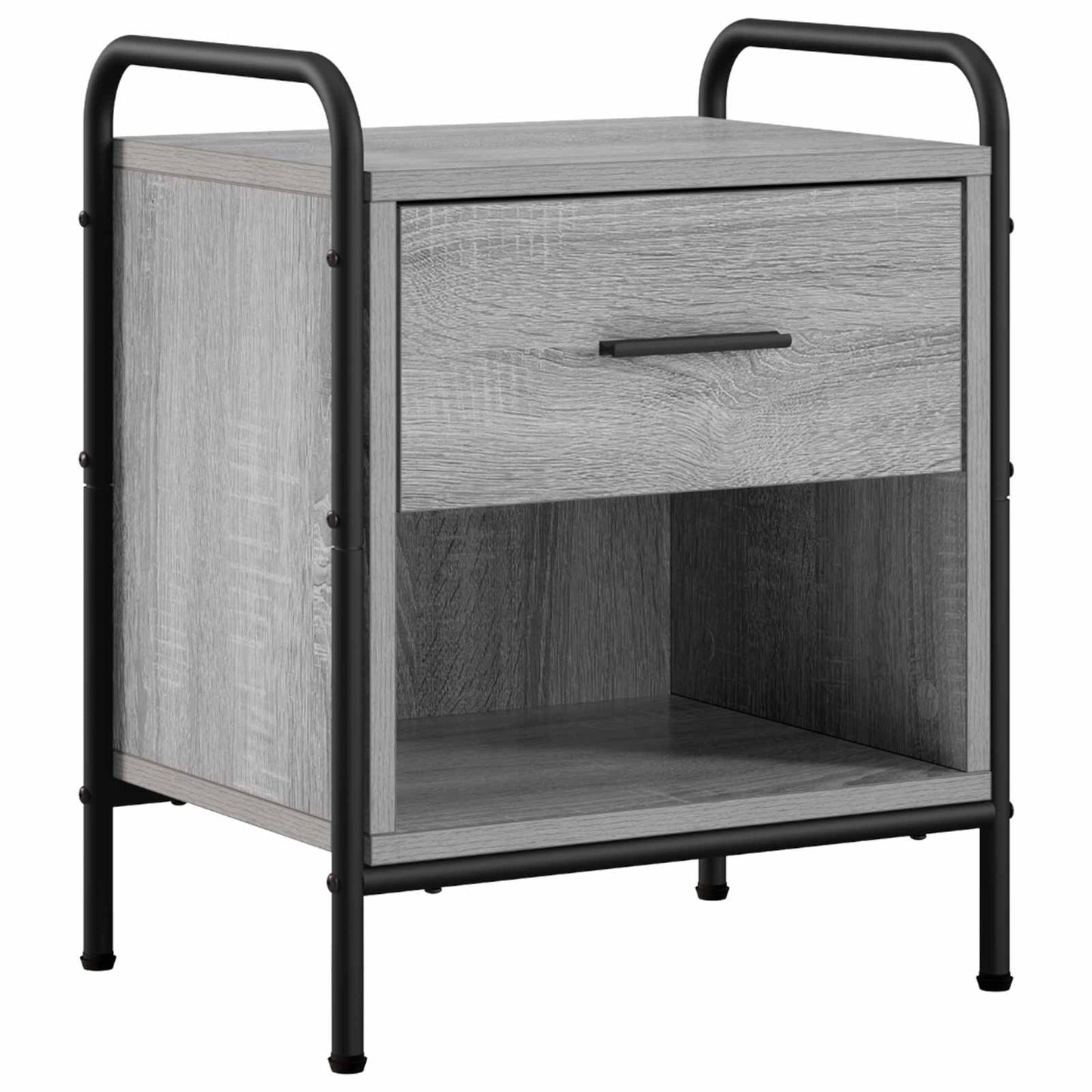 Bedside Cabinet 2 pcs Grey Sonoma 40 x 30 x 50 cm