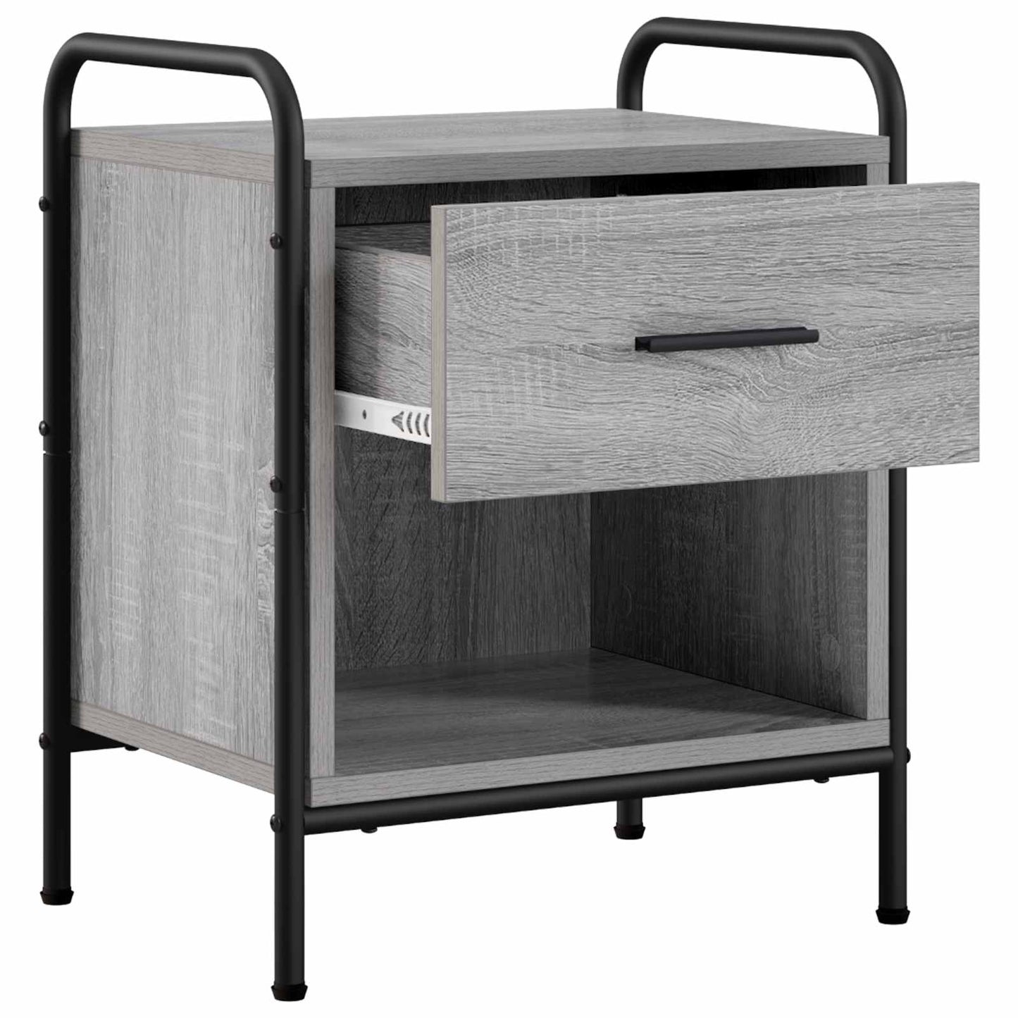 Bedside Cabinet 2 pcs Grey Sonoma 40 x 30 x 50 cm