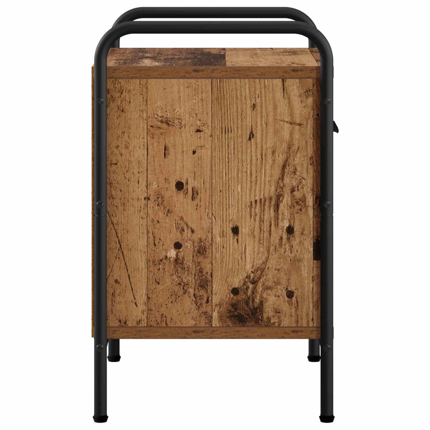Bedside Cabinet 2 pcs Old Wood 40 x 30 x 50 cm Engineered Wood