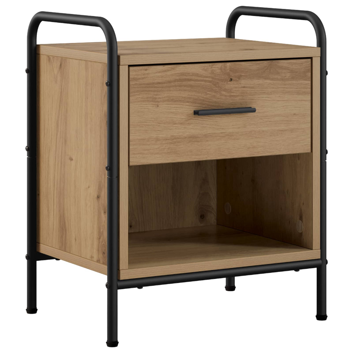 Bedside Cabinet 2 pcs Artisan Oak 40 x 30 x 50 cm