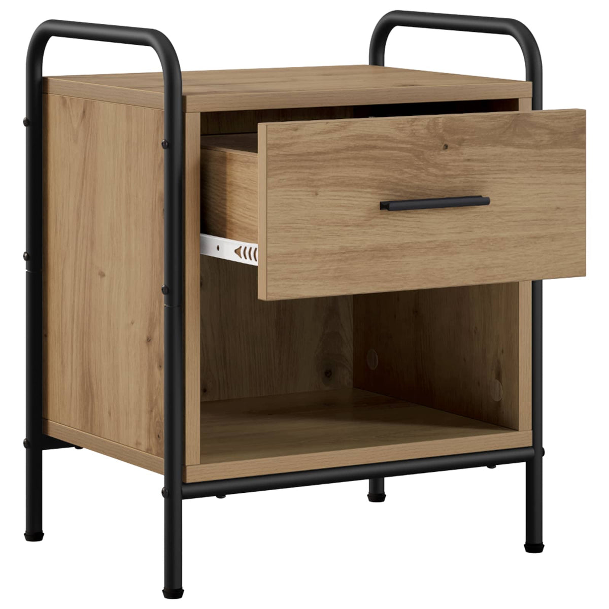 Bedside Cabinet 2 pcs Artisan Oak 40 x 30 x 50 cm