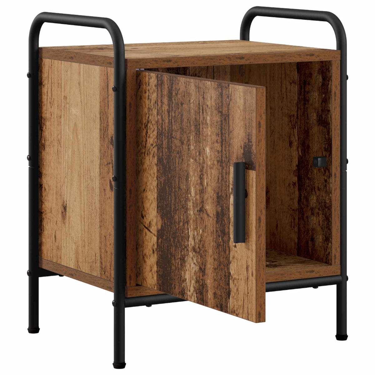 Bedside Cabinet Old Wood 40 x 30 x 50 cm Engineered Wood
