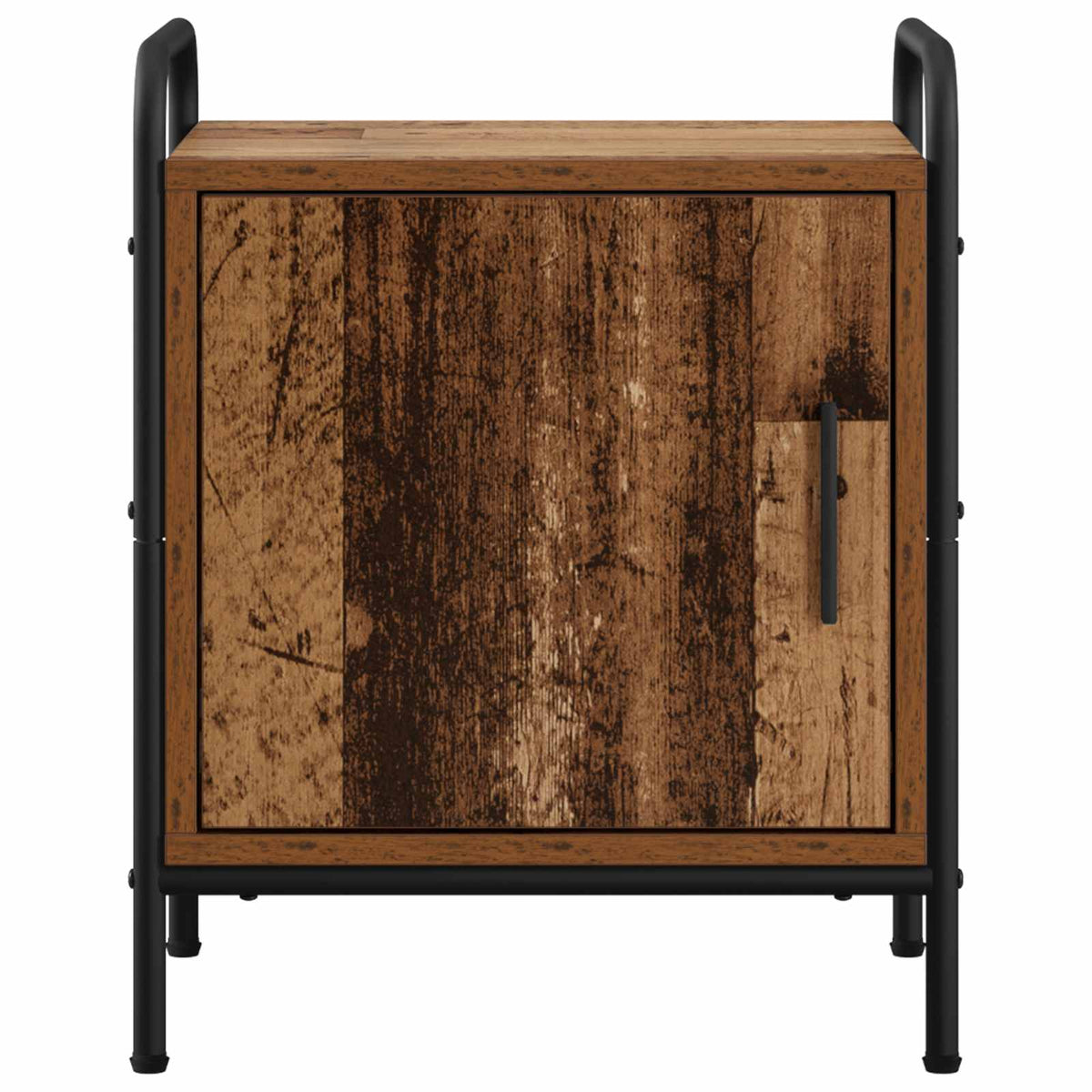 Bedside Cabinet 2 pcs Old Wood 40 x 30 x 50 cm Engineered Wood