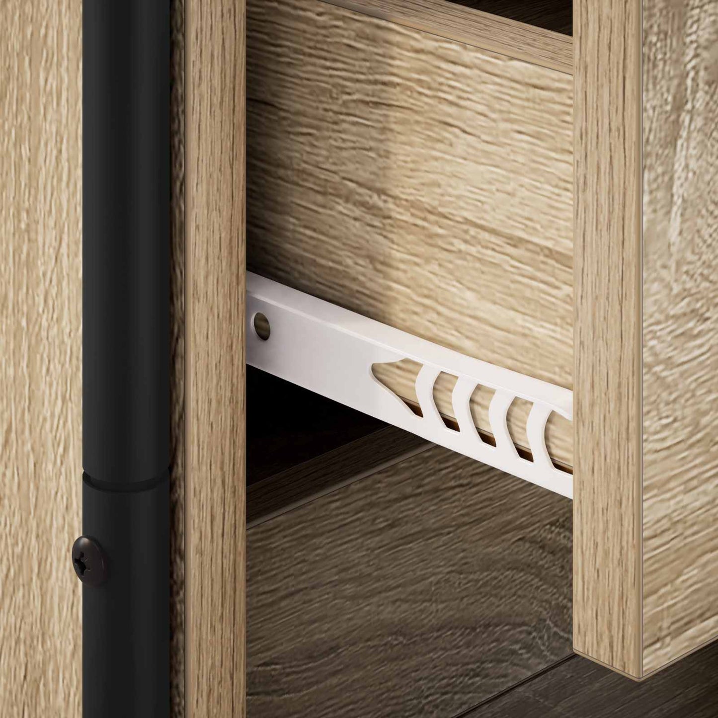 Hanging Bedside Cabinet Sonoma Oak 40 x 30 x 50 cm