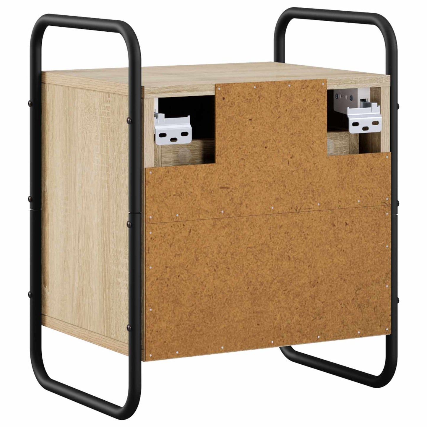 Hanging Bedside Cabinet 2 pcs Sonoma Oak 40 x 30 x 50 cm